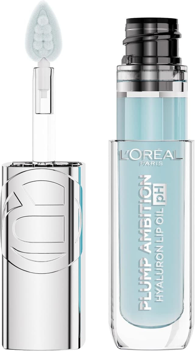 روغن لب L'Oreal Paris Plump Ambition Hyaluron مدل 113 Icy Blue روغن لب L'Oreal Paris Plump Ambition Hyaluron مدل 113 Icy Blue