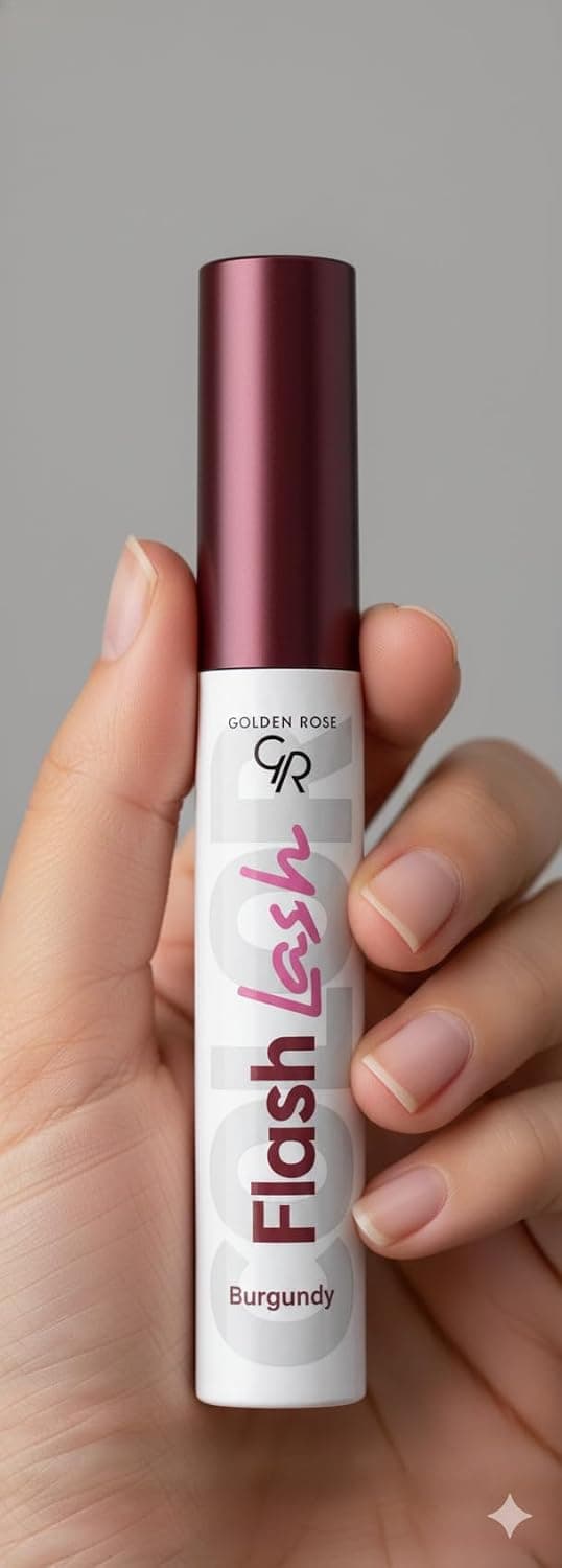 ریمل رنگی مژه Golden Rose Flash Lash زرشکی مدل No: 10 ریمل رنگی مژه Golden Rose Flash Lash زرشکی مدل No: 10
