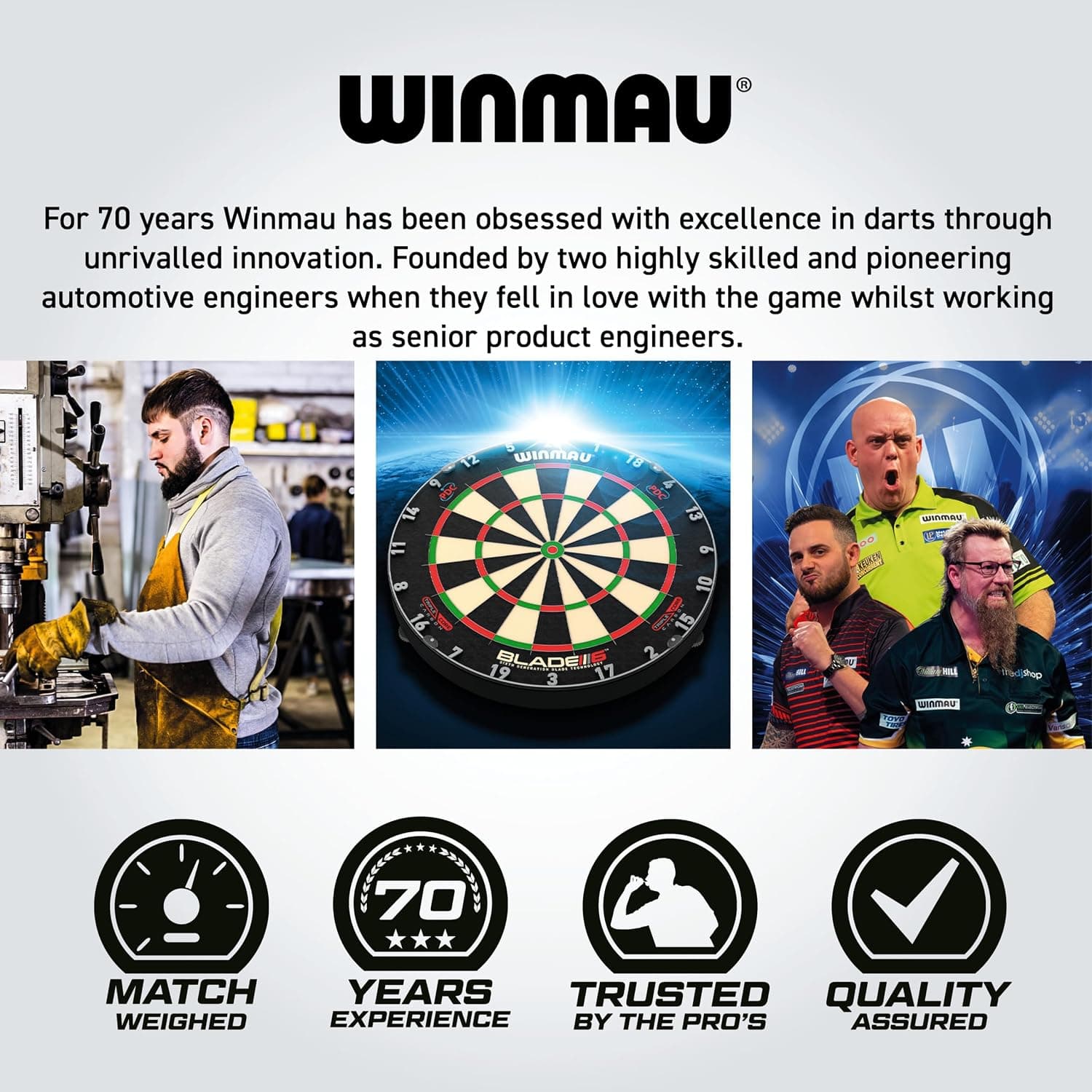 ست دارت حرفهای WINMAU Maverick نوک فولادی تنگستن 21-25 گرم با پر و شفت ست دارت حرفهای WINMAU Maverick نوک فولادی تنگستن 21-25 گرم با پر و شفت
