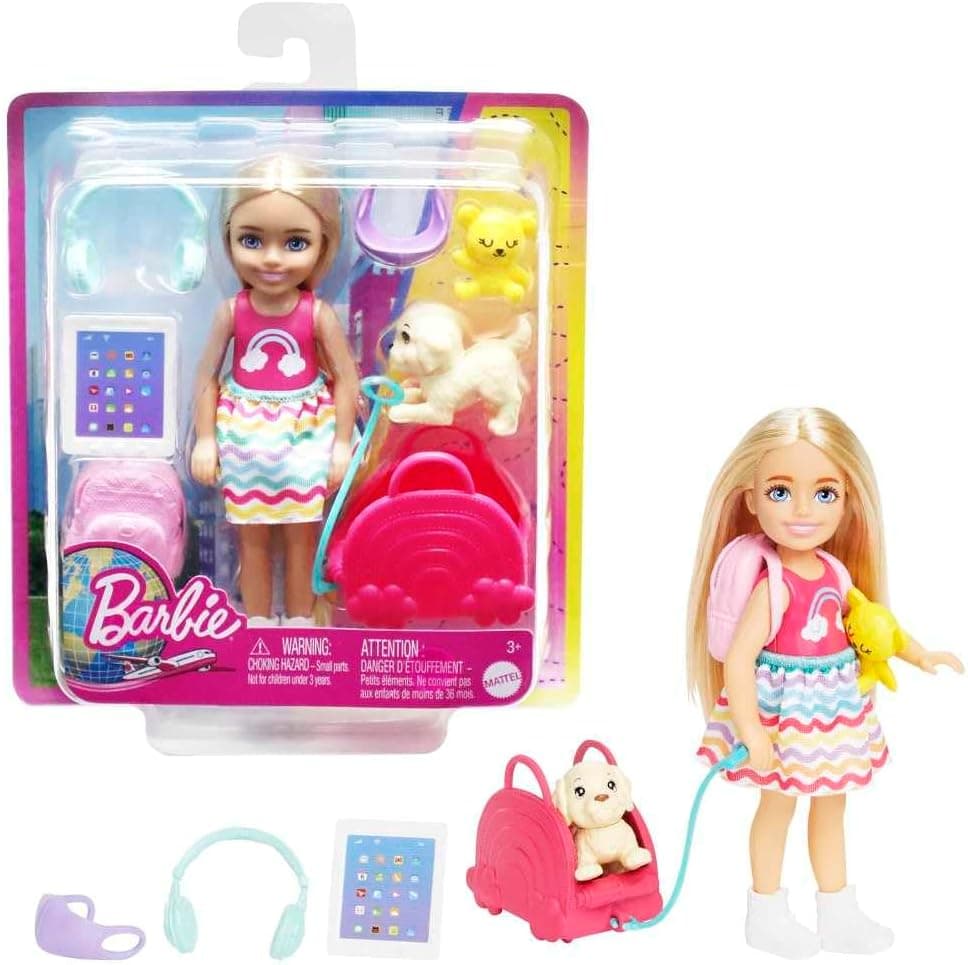 عروسک مسافرتی Barbie Chelsea عروسک مسافرتی Barbie Chelsea