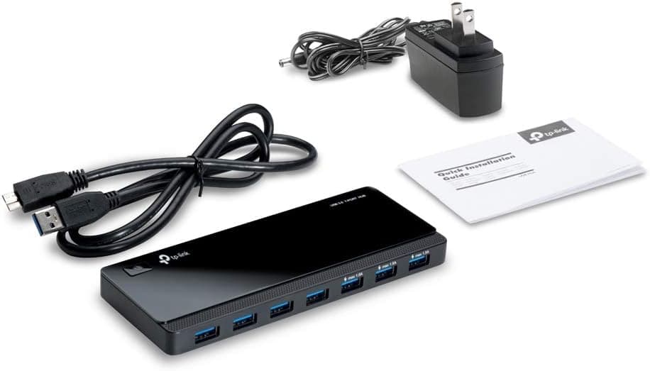 هاب TP-Link هفت پورت USB 3.0 مدل UH700 هاب TP-Link هفت پورت USB 3.0 مدل UH700