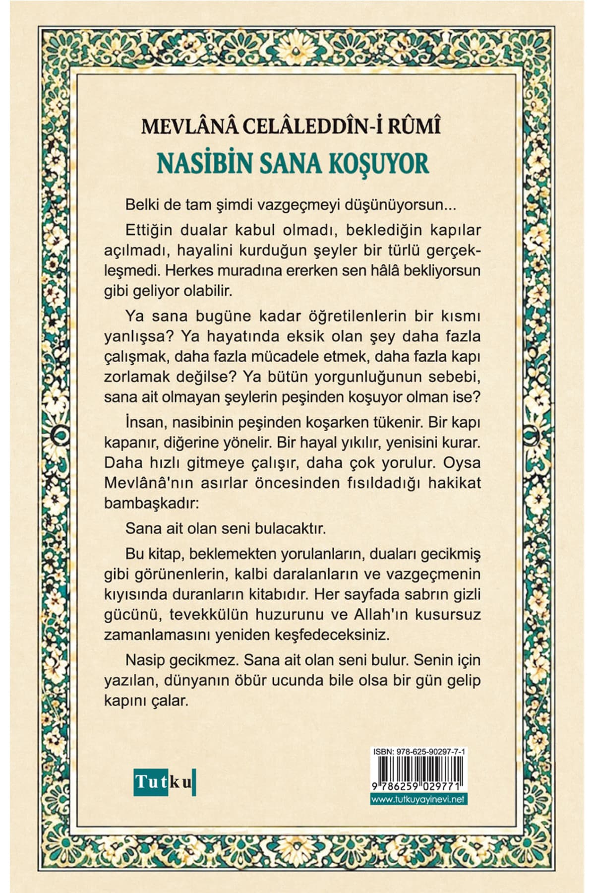 کتاب Tutku انتشارات Nasibin Sana Koşuyor Mevlana İmam Gazali Dil Belası İslam کتاب Tutku انتشارات Nasibin Sana Koşuyor Mevlana İmam Gazali Dil Belası İslam