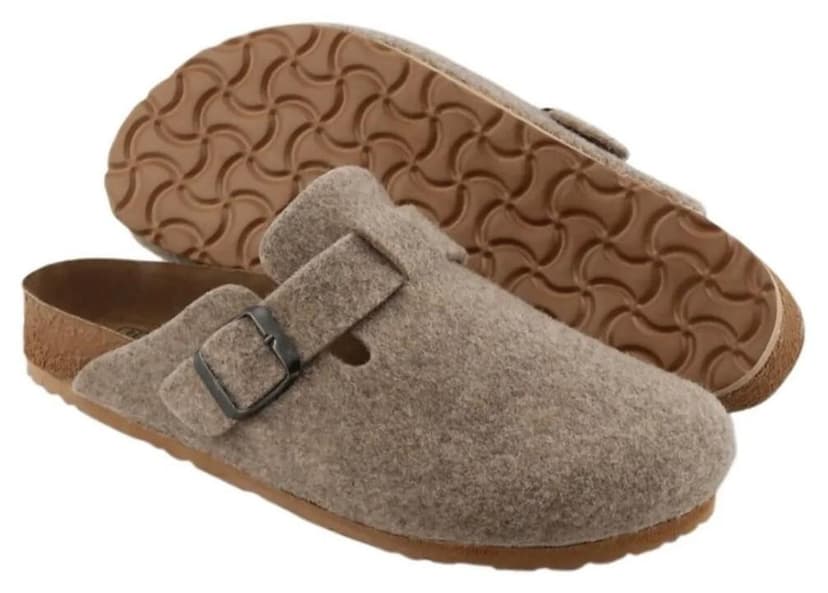 صابو خانگی یونیسکس YILDIZ SHOES وارداتی زمستانی جلوبسته ارتوپدی نمدی روزمره شتری صابو خانگی یونیسکس YILDIZ SHOES وارداتی زمستانی جلوبسته ارتوپدی نمدی روزمره شتری