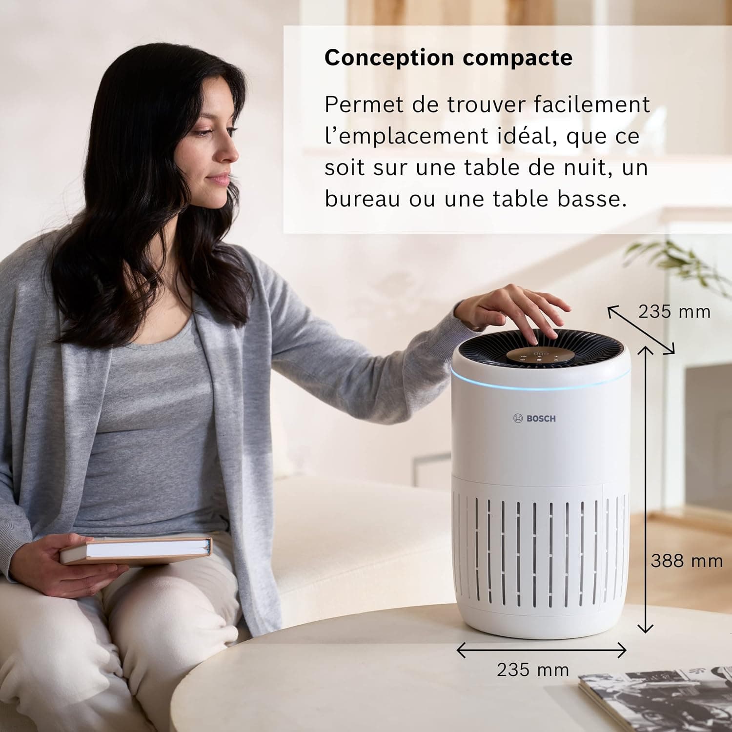 دستگاه تصفیه هوا Bosch Thermotechnik Air 2000 فیلتر HEPA 37.5 متر مربع دستگاه تصفیه هوا Bosch Thermotechnik Air 2000 فیلتر HEPA 37.5 متر مربع