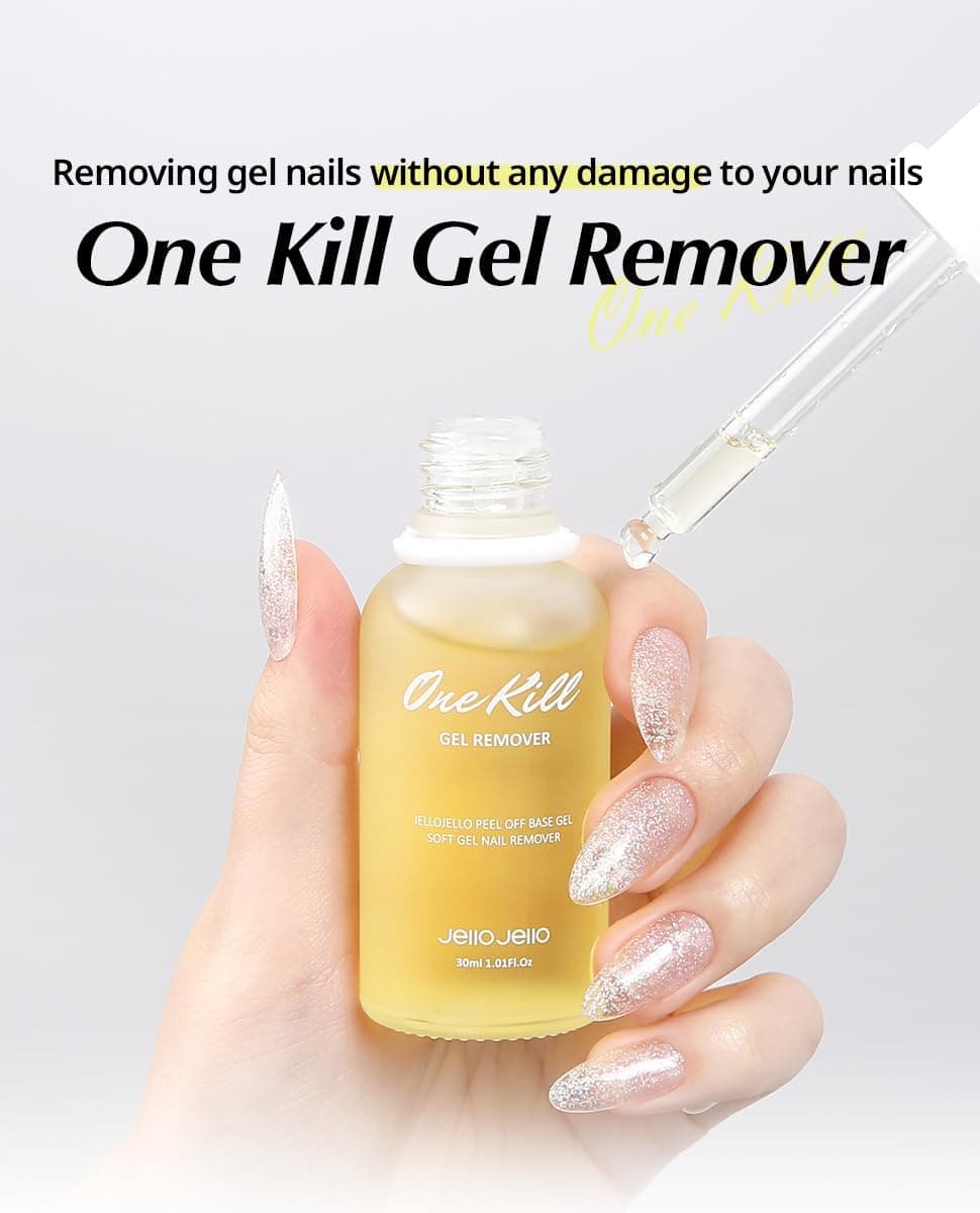 ست پاککننده ژل ناخن JelloJello One Kill شامل ژل بیس پیلآف 10ml، ریموور 30ml و 10 عدد چوب کوتیکول ست پاککننده ژل ناخن JelloJello One Kill شامل ژل بیس پیلآف 10ml، ریموور 30ml و 10 عدد چوب کوتیکول