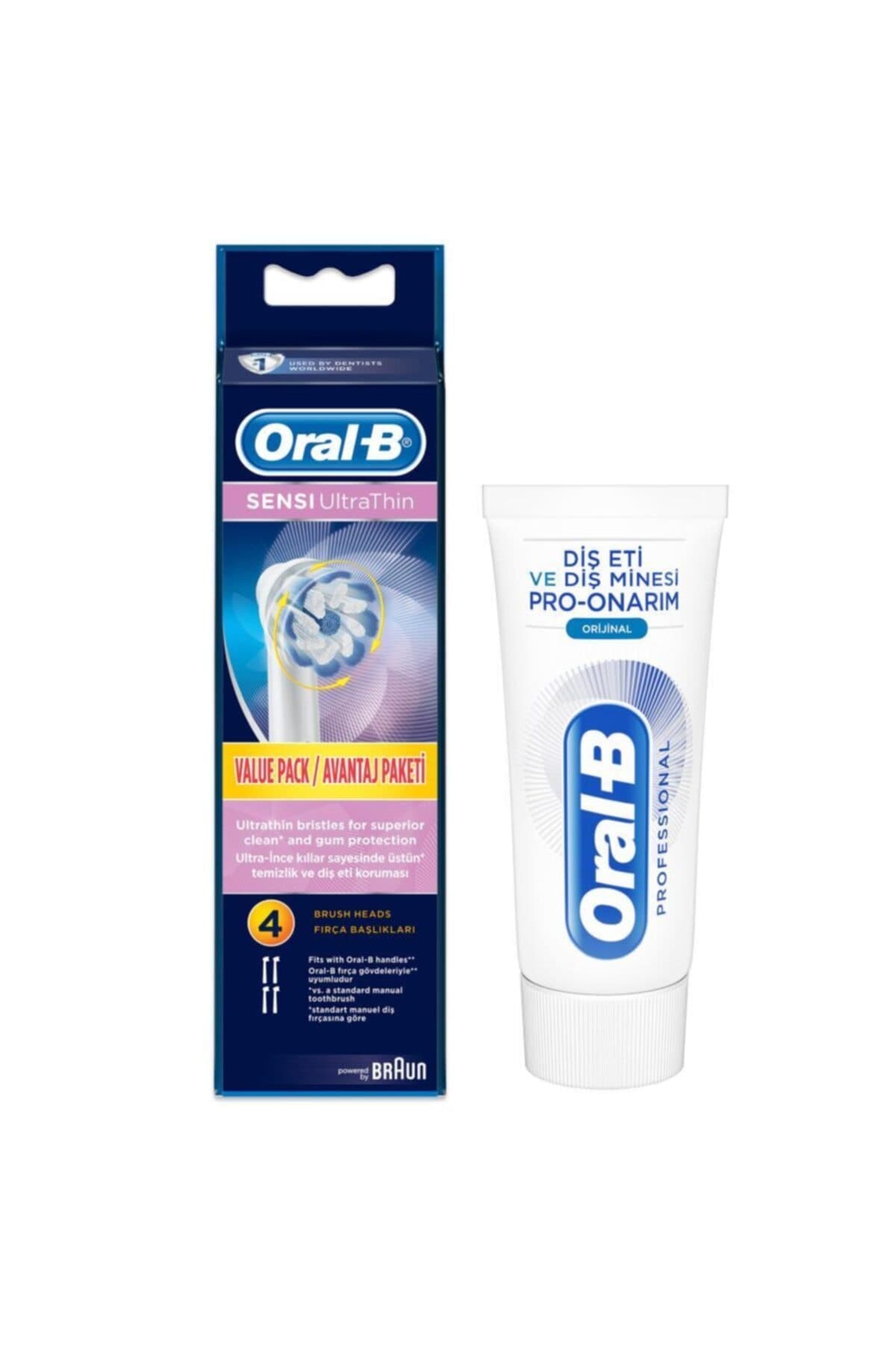 سری یدک مسواک حساس فوقباریک Oral-B، 4 عدد + خمیردندان 50 Ml سری یدک مسواک حساس فوقباریک Oral-B، 4 عدد + خمیردندان 50 Ml
