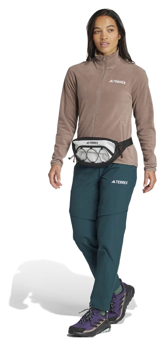 بلوز زنانه adidas فلیس زیپ کامل Multi Essentials بلوز زنانه adidas فلیس زیپ کامل Multi Essentials