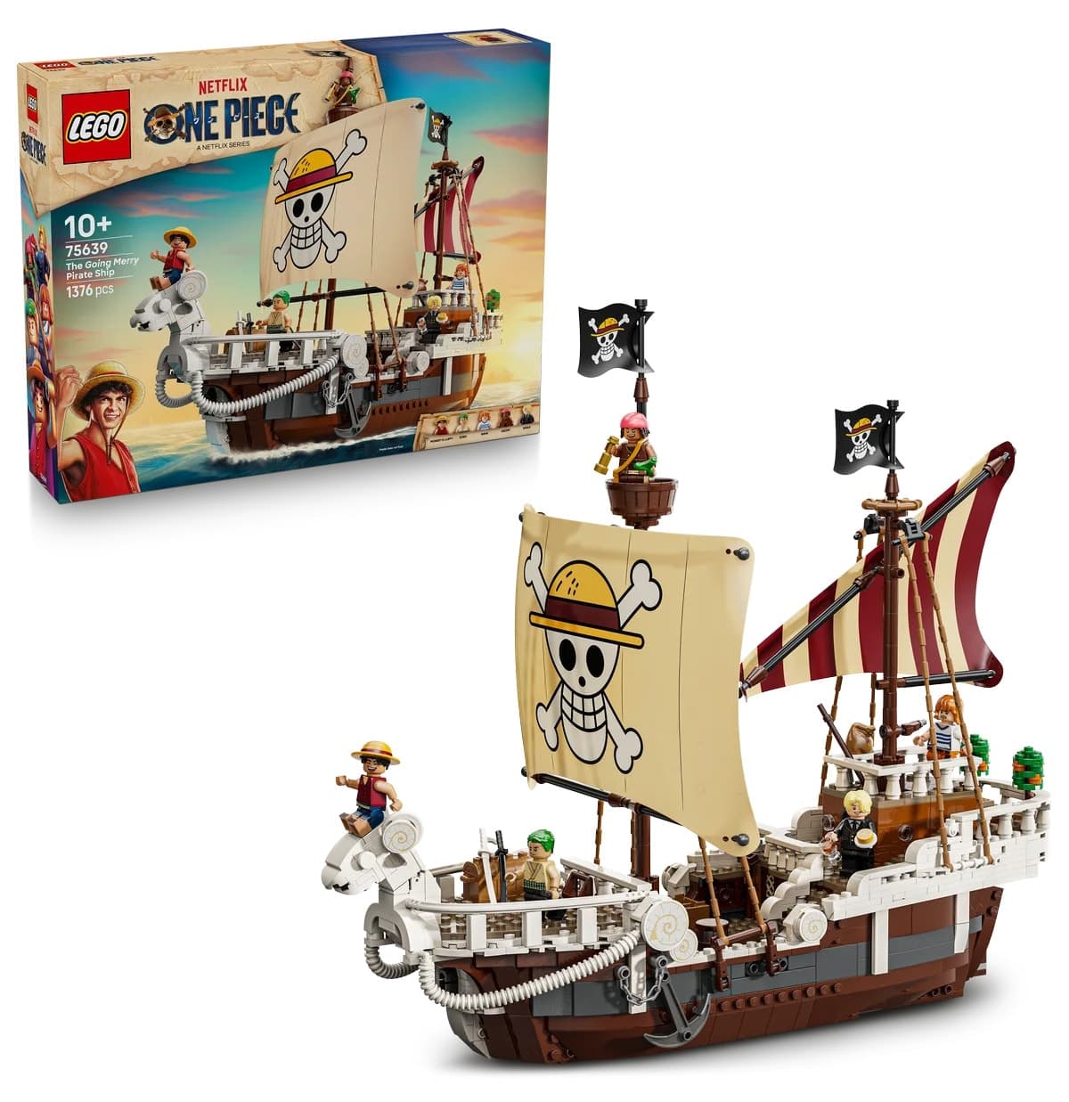 لگو ONE PIECE Going Merry مدل 75639 ۱۳۷۶ قطعه لگو ONE PIECE Going Merry مدل 75639 ۱۳۷۶ قطعه