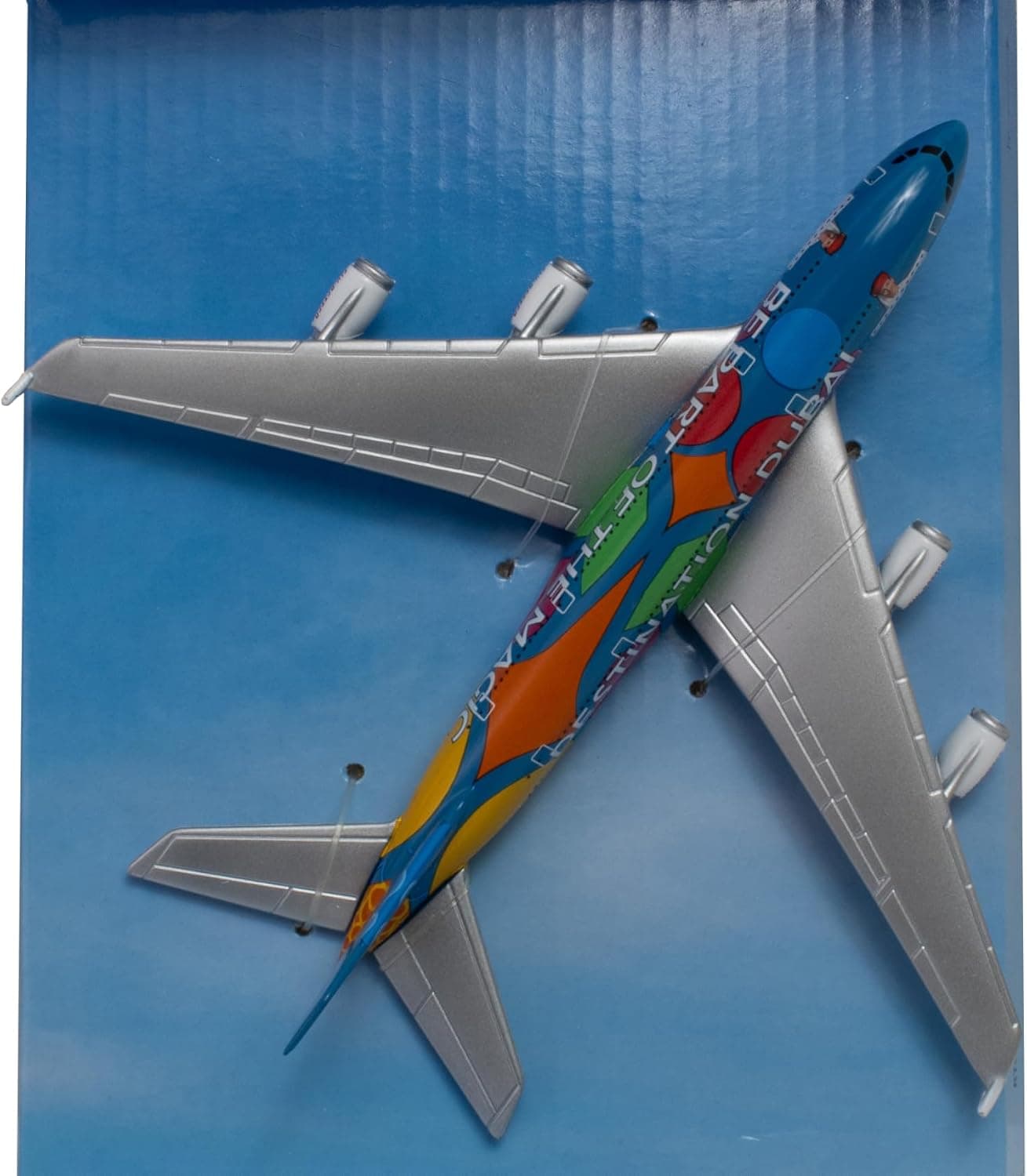 هواپیمای اسباببازی کلکسیونی کودکان Daron دوطبقه Emirates Arlines فلزی دایکست با قطعات پلاستیکی مدل A380 هواپیمای اسباببازی کلکسیونی کودکان Daron دوطبقه Emirates Arlines فلزی دایکست با قطعات پلاستیکی مدل A380