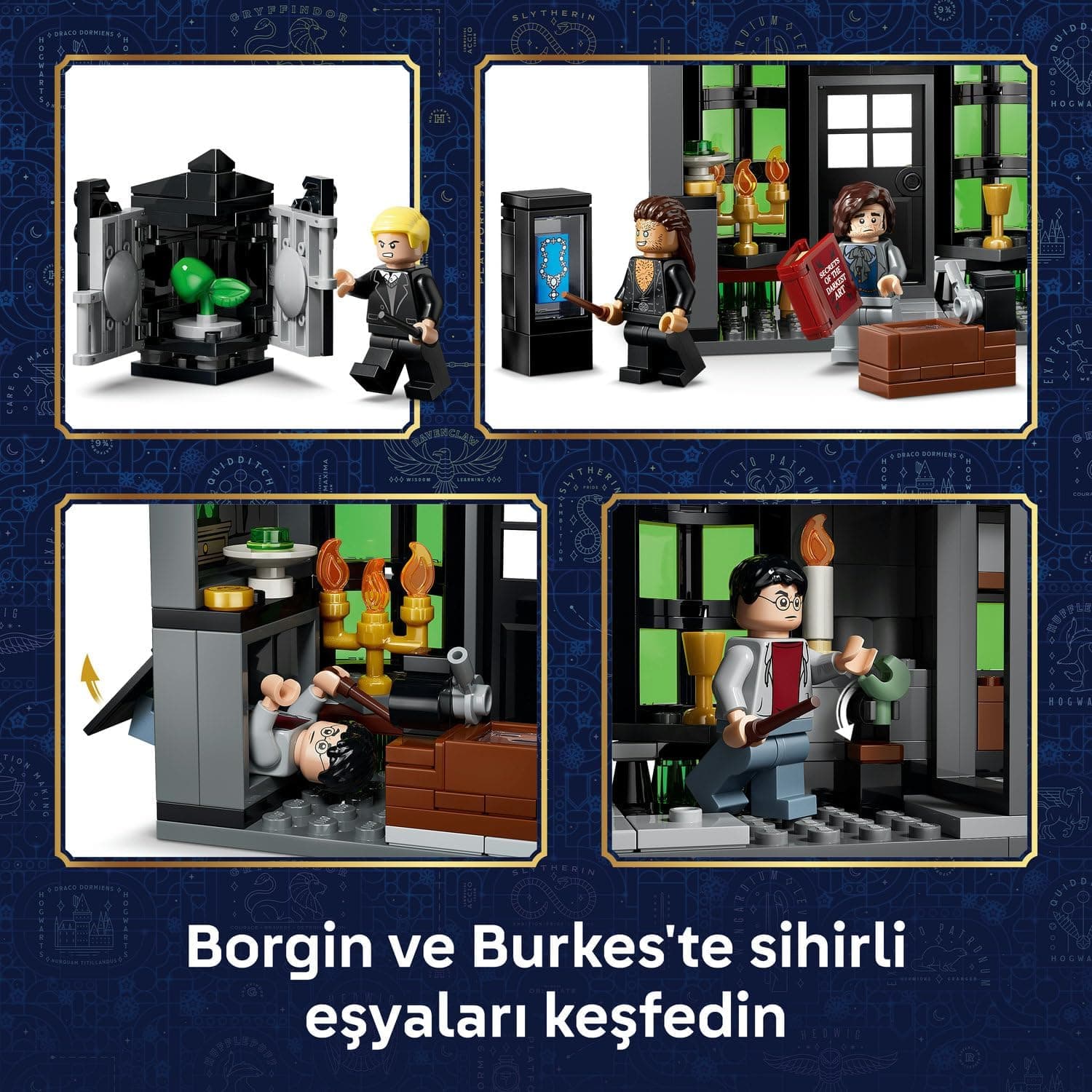 لگو سری Harry Potter فروشگاههای جادوگری Knockturn Alley مدل 76471 لگو سری Harry Potter فروشگاههای جادوگری Knockturn Alley مدل 76471