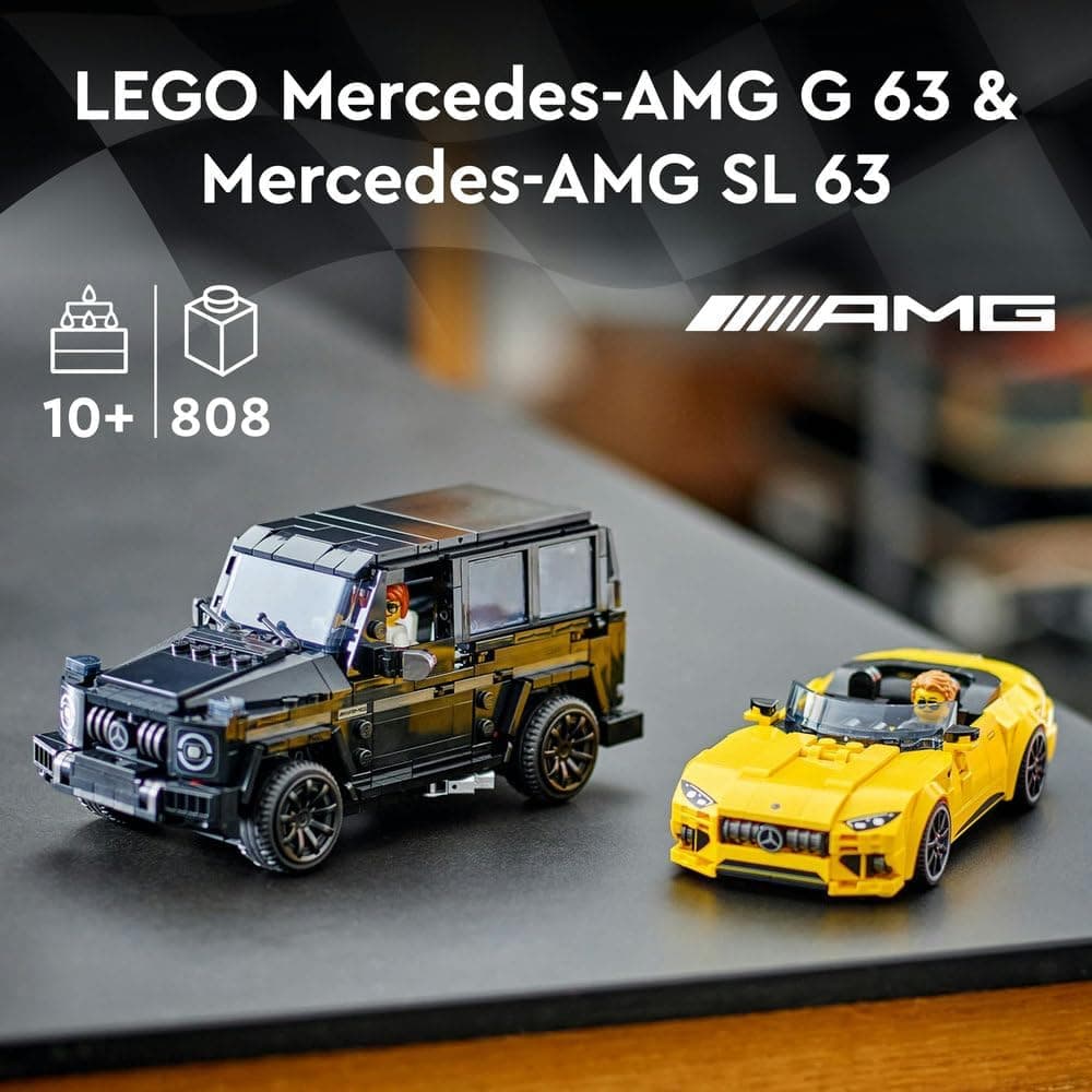 لگو Speed Champions Mercedes-AMG G 63 و Mercedes-AMG SL 63 مدل 76924 لگو Speed Champions Mercedes-AMG G 63 و Mercedes-AMG SL 63 مدل 76924
