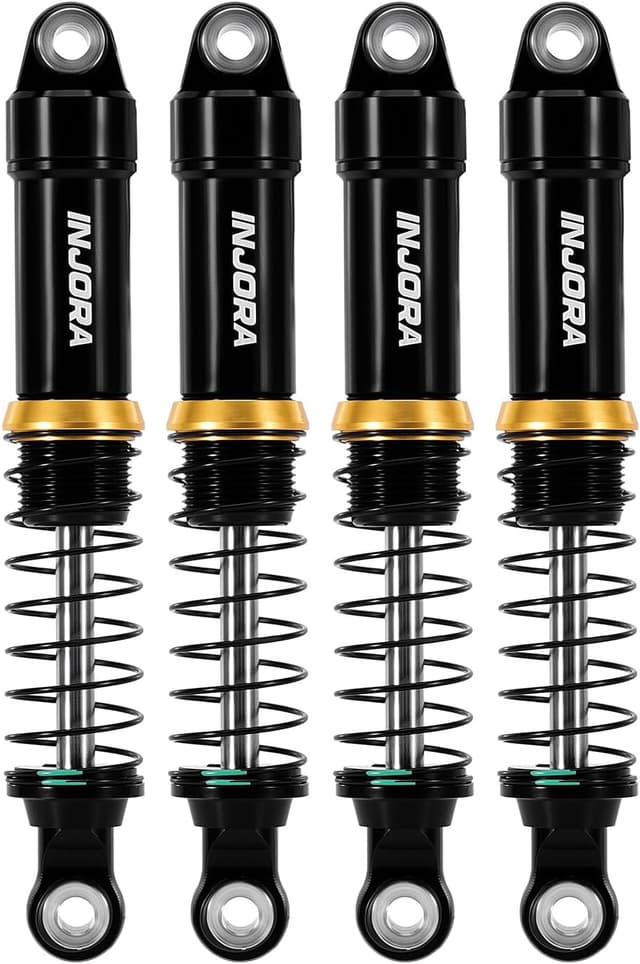 کمکفنر روغنی مخصوص TRX4M برند INJORA آلومینیومی 59mm مشکی مدل LS کمکفنر روغنی مخصوص TRX4M برند INJORA آلومینیومی 59mm مشکی مدل LS