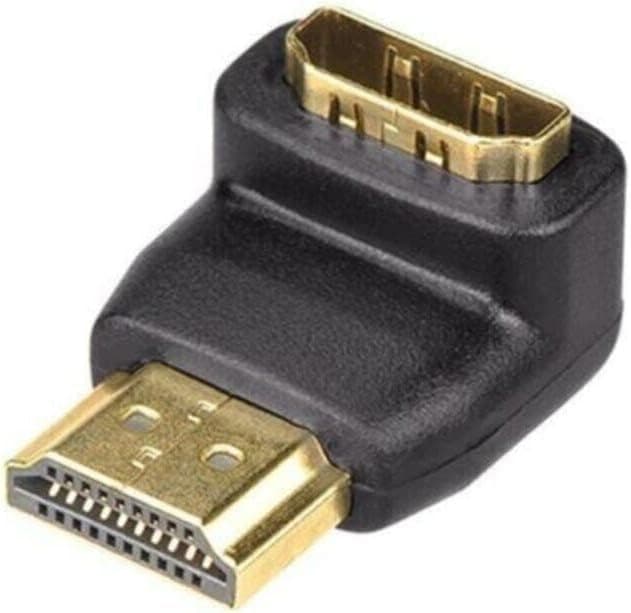 آداپتور تبدیل و افزایش طول HDMI زاویهدار ۹۰ درجه Alfais مدل Al-4519 آداپتور تبدیل و افزایش طول HDMI زاویهدار ۹۰ درجه Alfais مدل Al-4519