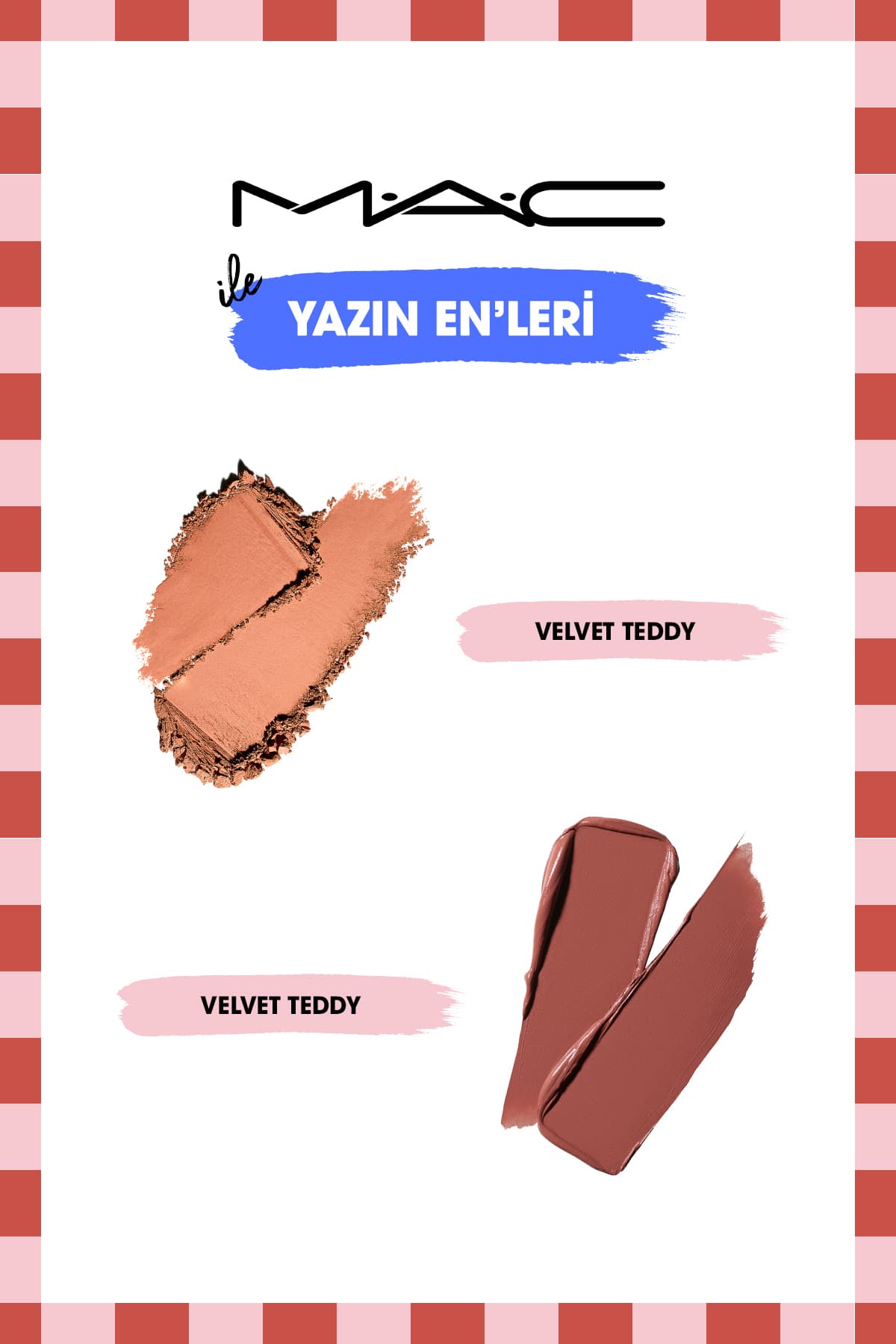 ست آرایش دوتایی Mac مدل Velvet Teddy Monochrome ست آرایش دوتایی Mac مدل Velvet Teddy Monochrome