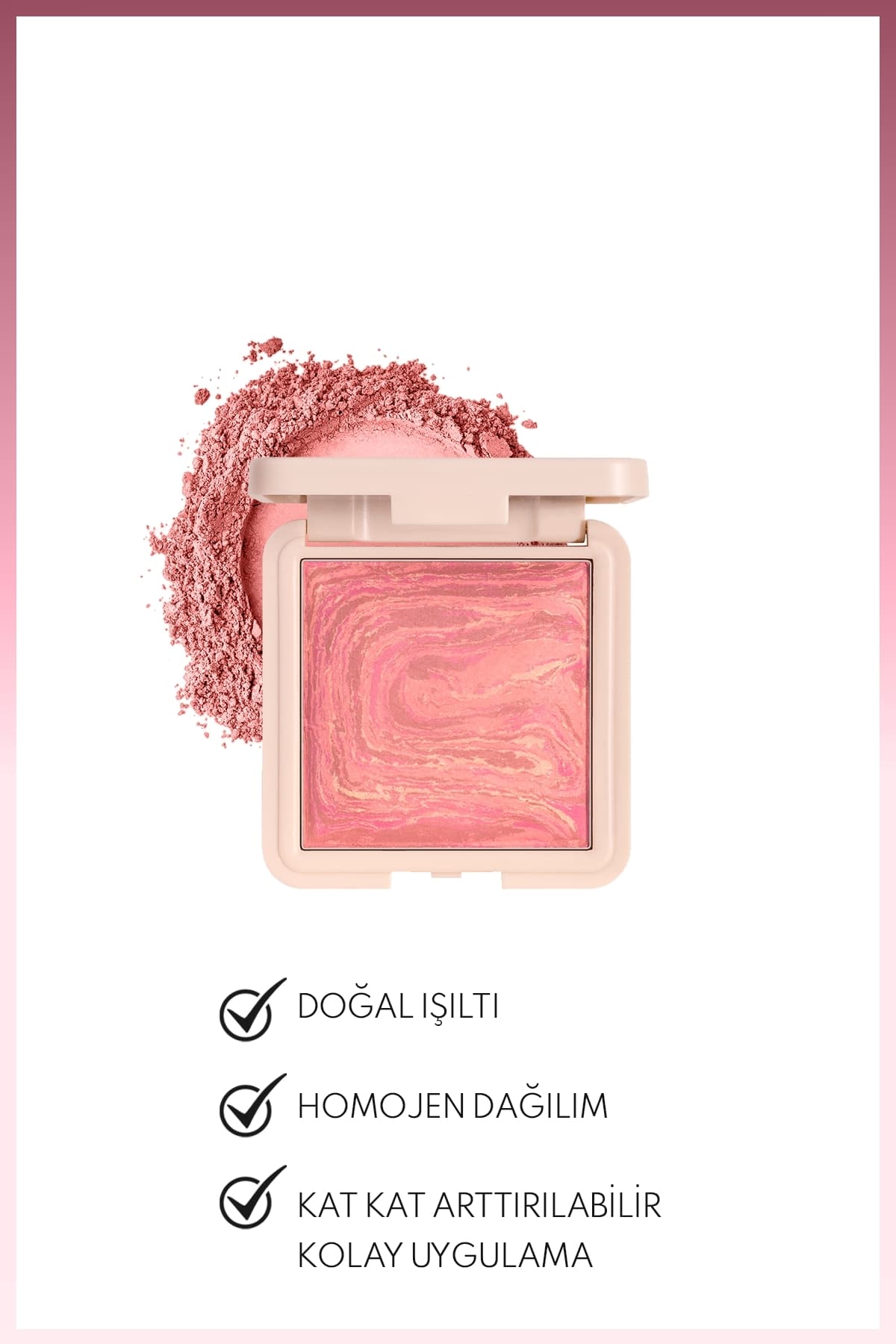رژگونه و هایلایتر پخته مرمری Note Cosmetics مدل 04 Rosy Rose رژگونه و هایلایتر پخته مرمری Note Cosmetics مدل 04 Rosy Rose