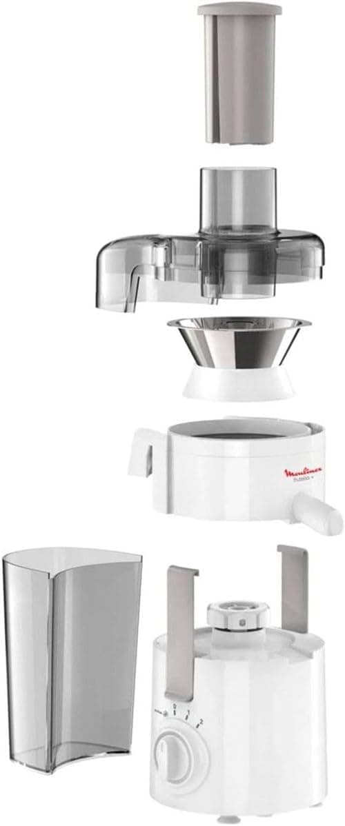 آبمیوهگیری Moulinex Frutelia+ مدل JU3701 دهانه گشاد ۲ سرعت پالس 350 W آبمیوهگیری Moulinex Frutelia+ مدل JU3701 دهانه گشاد ۲ سرعت پالس 350 W