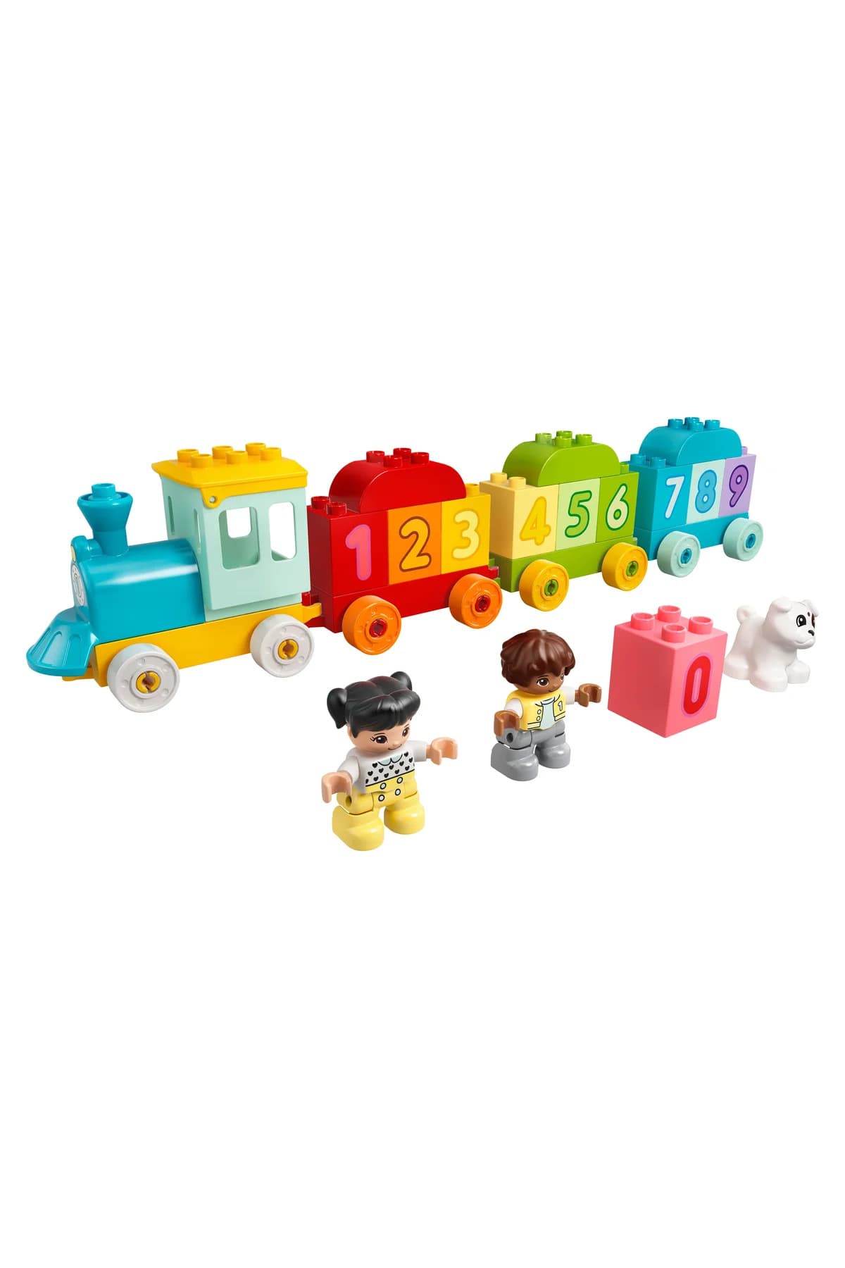 اسباببازی ساختنی قطار آموزش شمارش لگو DUPLO مناسب 1/2+ سال مدل 10954، 23P اسباببازی ساختنی قطار آموزش شمارش لگو DUPLO مناسب 1/2+ سال مدل 10954، 23P