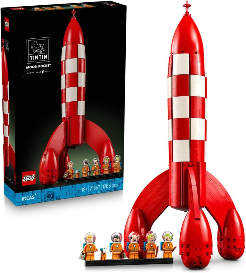 لگو Ideas موشک ماه Tintin مدل 21367 لگو Ideas موشک ماه Tintin مدل 21367