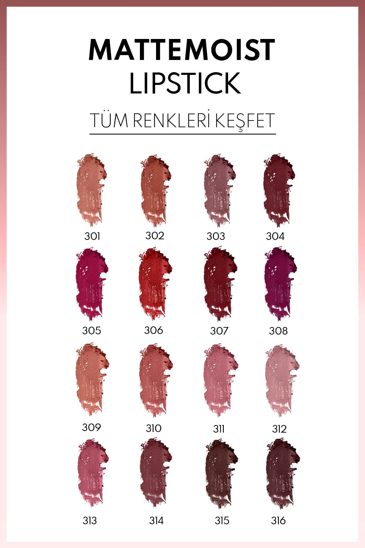 رژ لب Note Cosmetics Mattemoist مات بوردو مدل 304 Spring رژ لب Note Cosmetics Mattemoist مات بوردو مدل 304 Spring