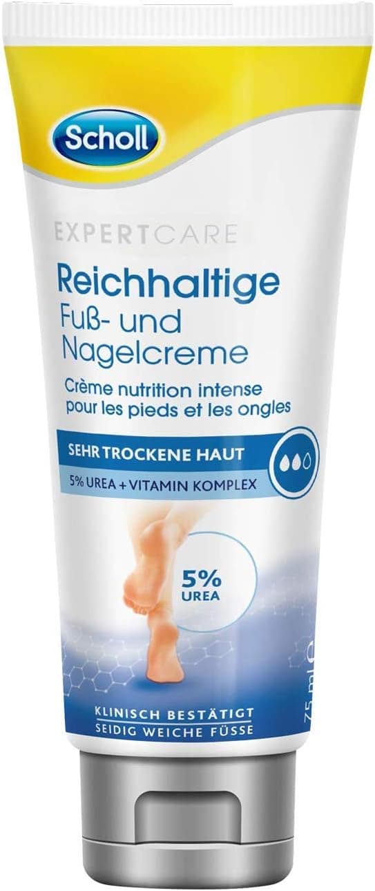 کرم پا و ناخن Dr. Scholl's حاوی اوره %5 75 ml کرم پا و ناخن Dr. Scholl's حاوی اوره %5 75 ml