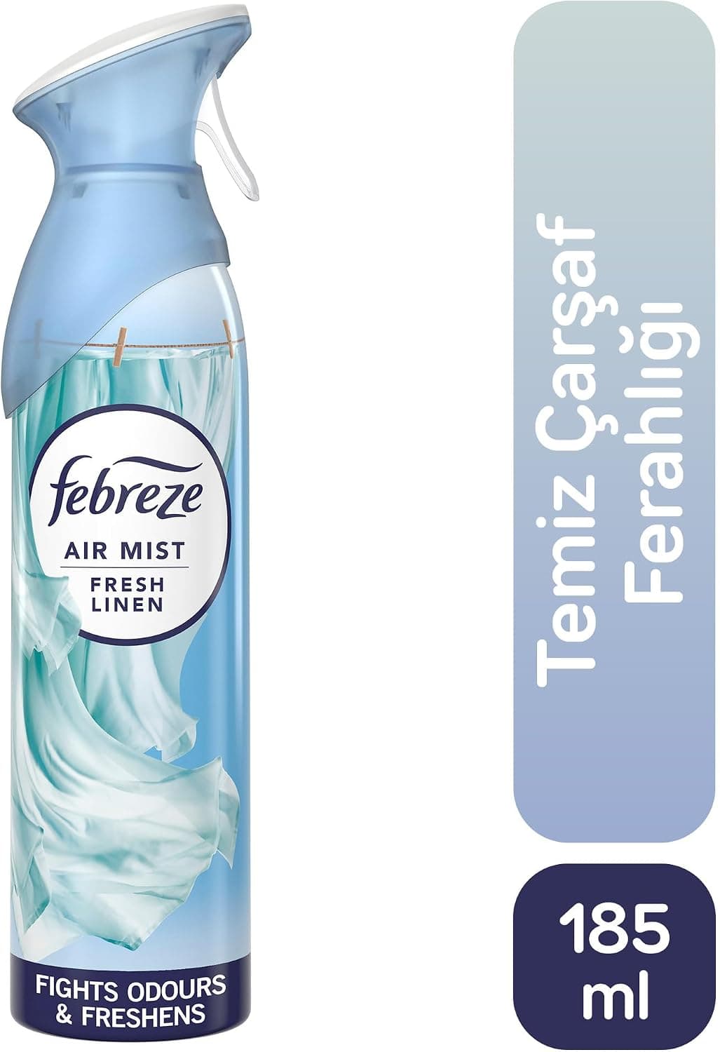 اسپری خوشبوکننده هوای Febreze با رایحه کتان 185ML اسپری خوشبوکننده هوای Febreze با رایحه کتان 185ML