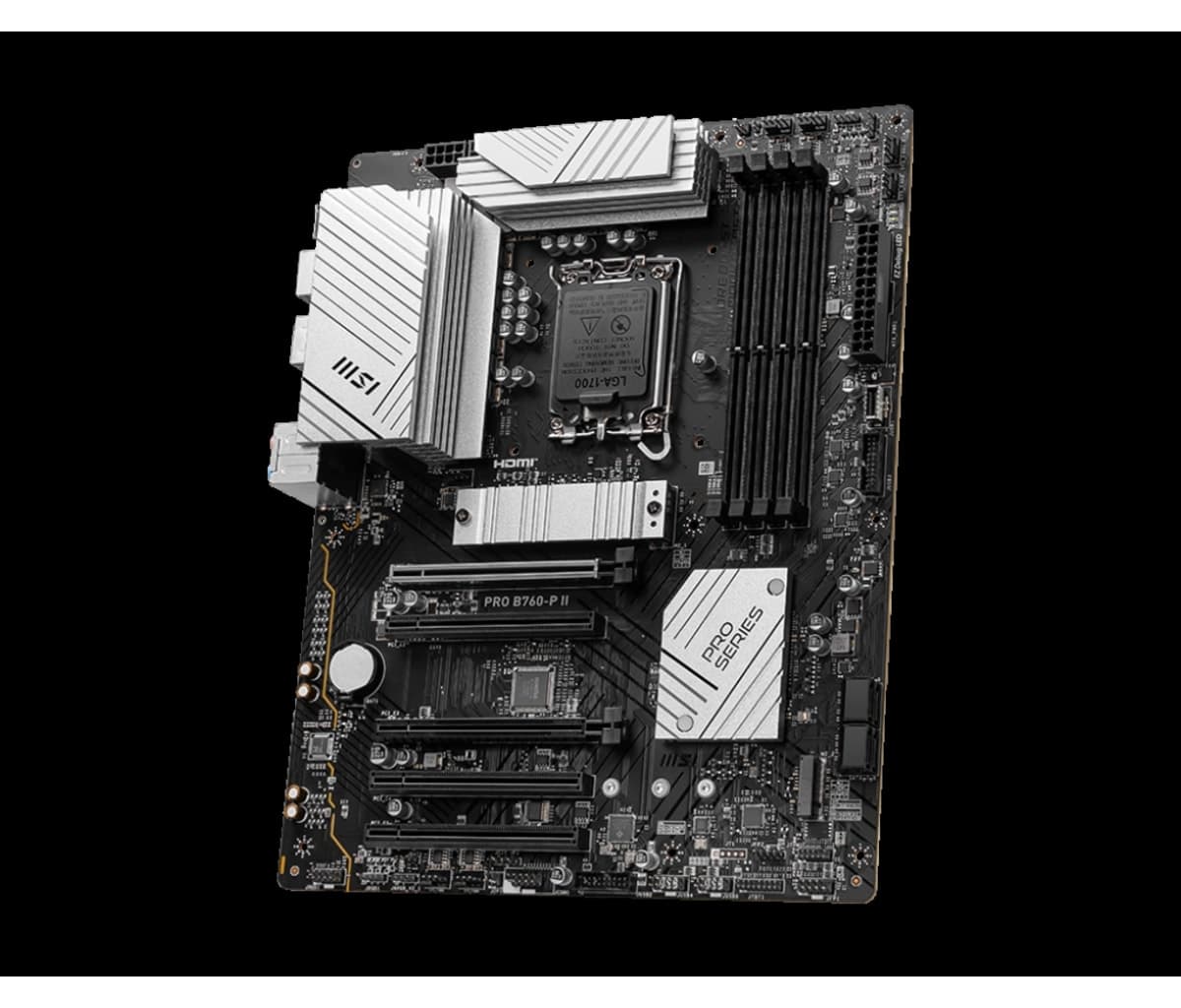 مادربرد MSI مدل PRO B760-P II سوکت 1700 DDR5 ATX مادربرد MSI مدل PRO B760-P II سوکت 1700 DDR5 ATX