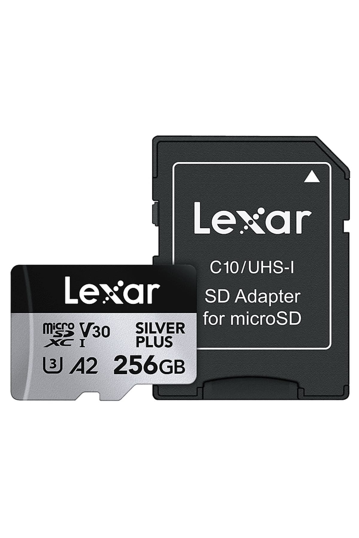 کارت حافظه microSDXC UHS-I Lexar Silver Plus ظرفیت 256GB با سرعت خواندن 205MB/s و نوشتن 150MB/s کارت حافظه microSDXC UHS-I Lexar Silver Plus ظرفیت 256GB با سرعت خواندن 205MB/s و نوشتن 150MB/s