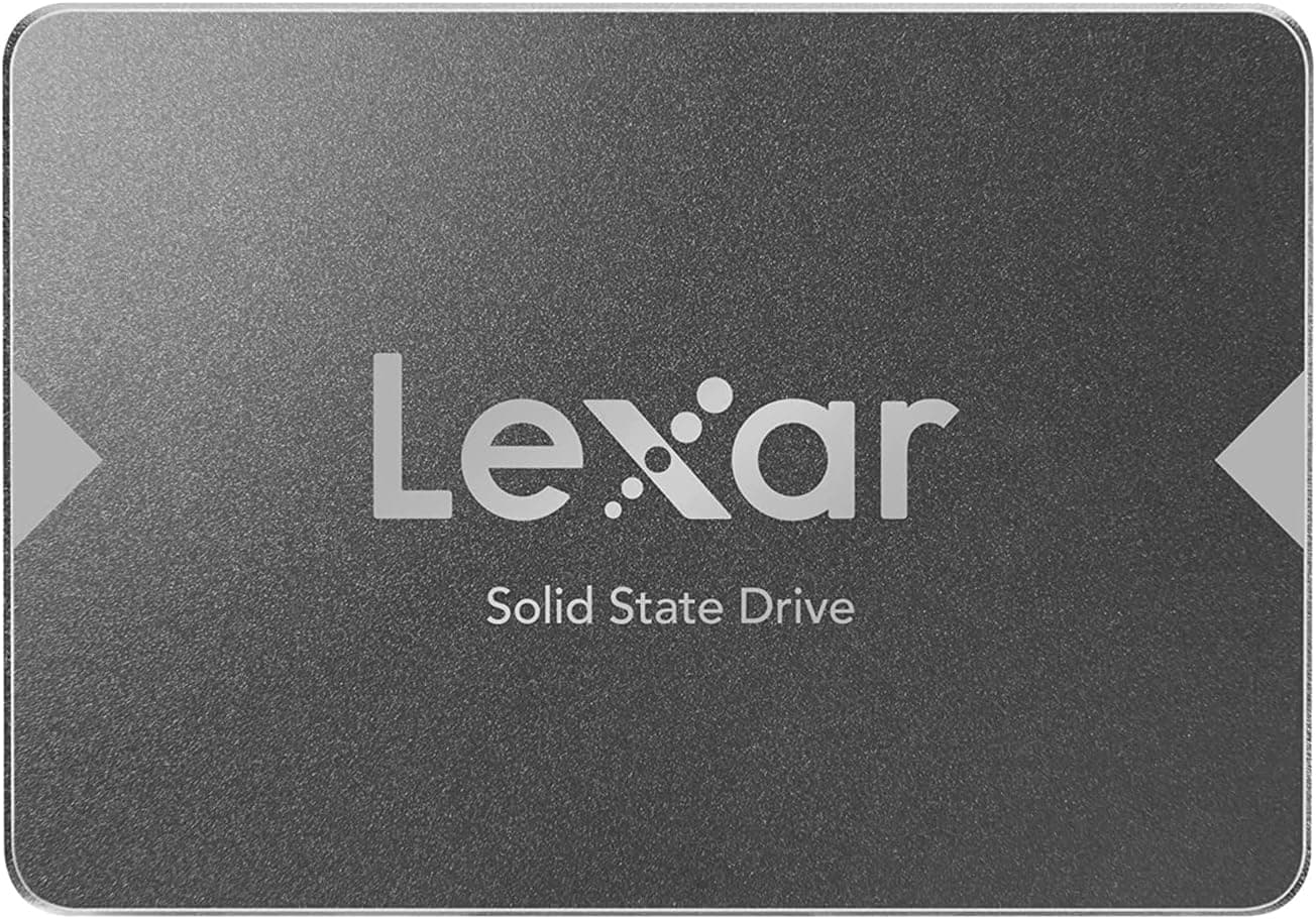 حافظه SSD Lexar ظرفیت 512GB سایز 2.5” رابط SATA 6Gb/s خاکستری مدل LNS100-512RB حافظه SSD Lexar ظرفیت 512GB سایز 2.5” رابط SATA 6Gb/s خاکستری مدل LNS100-512RB