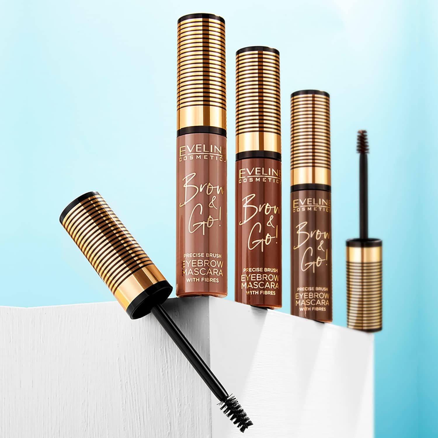ریمل ابرو Eveline Cosmetics مدل Brow & Go No 01 روشن 6ml ریمل ابرو Eveline Cosmetics مدل Brow & Go No 01 روشن 6ml