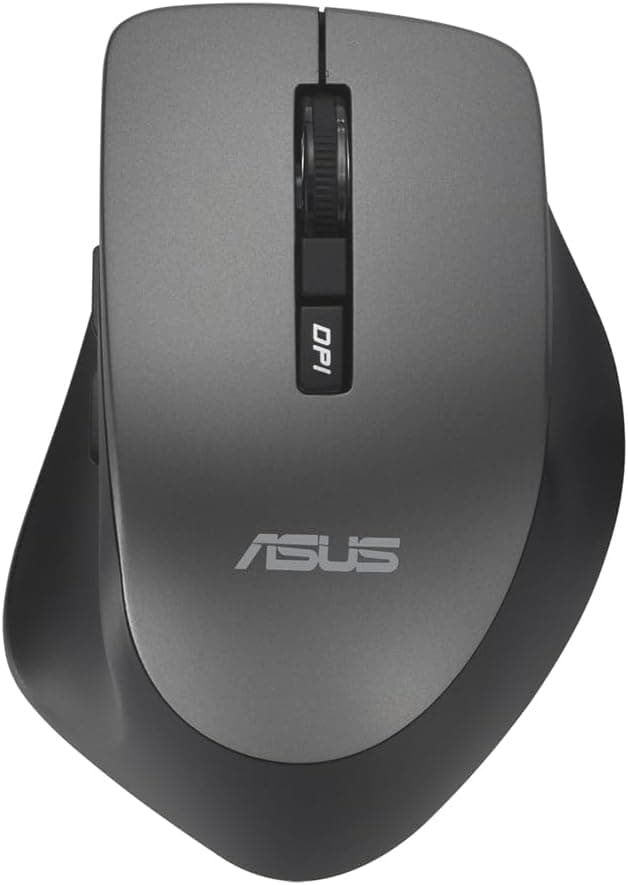 ماوس بیسیم ASUS مشکی و خاکستری با حالتهای 1000dpi و 1600dpi مدل WT425 ماوس بیسیم ASUS مشکی و خاکستری با حالتهای 1000dpi و 1600dpi مدل WT425