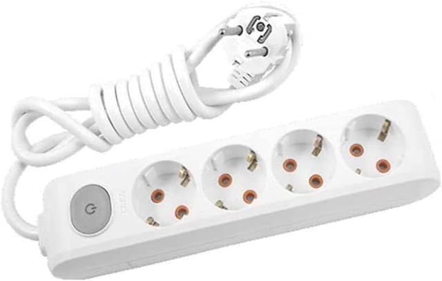 چندراهی برق Viko چهارخانه کابلدار ضدبرقگرفتگی محافظ کودک 1 متری مدل Multi-Let چندراهی برق Viko چهارخانه کابلدار ضدبرقگرفتگی محافظ کودک 1 متری مدل Multi-Let