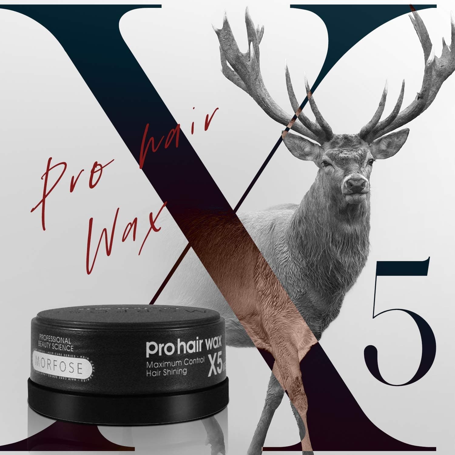 واکس موی مردانه MORFOSE Pro Hair X5 150 ml واکس موی مردانه MORFOSE Pro Hair X5 150 ml