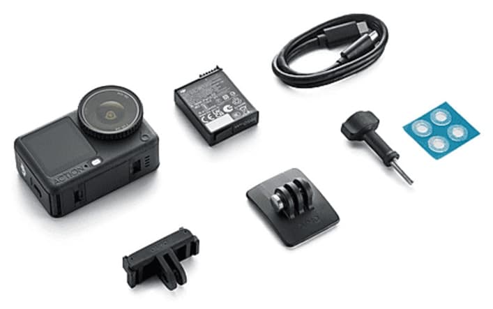 دوربین اکشن DJI مدل Osmo Action 6 Standard Combo خاکستری دوربین اکشن DJI مدل Osmo Action 6 Standard Combo خاکستری
