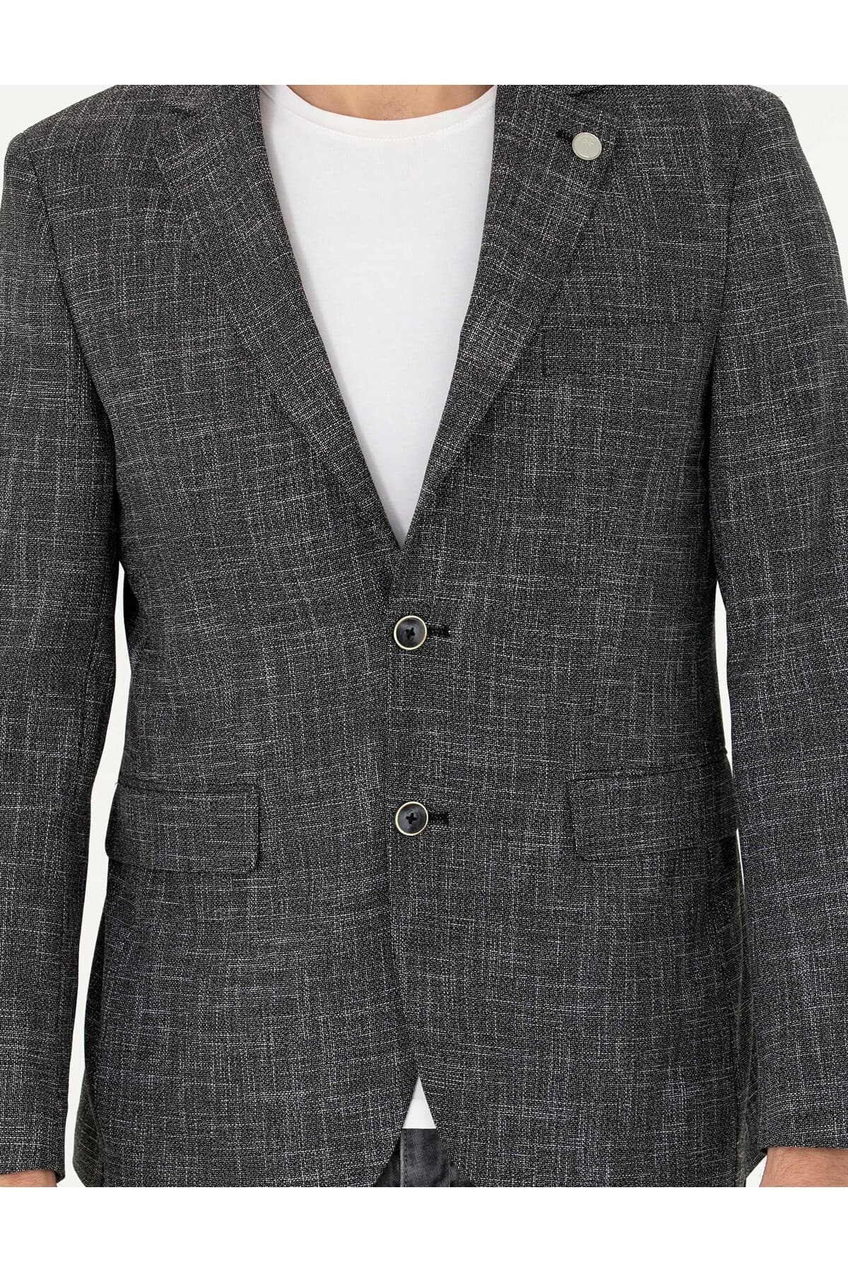 کت مشکی فیت اسلیم Pierre Cardin مدل 50288523-VR046 کت مشکی فیت اسلیم Pierre Cardin مدل 50288523-VR046
