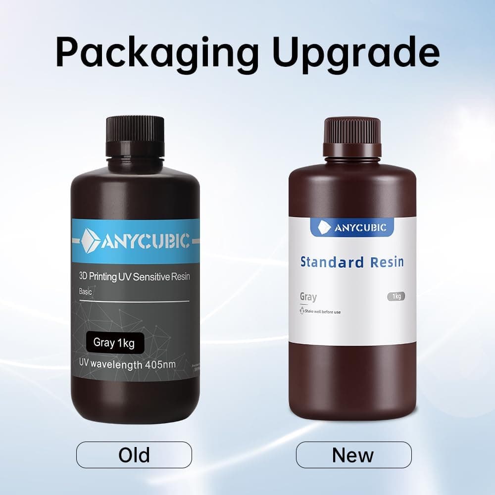 رزین UV ANYCUBIC Rapid برای چاپگر سه بعدی 405nm 500ml/500g مدل POT067 رزین UV ANYCUBIC Rapid برای چاپگر سه بعدی 405nm 500ml/500g مدل POT067