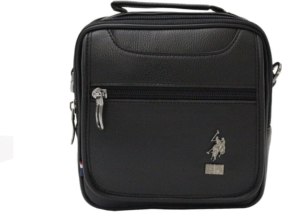 کیف دستی رودوشی پستچی مردانه U.S. POLO ASSN. مشکی مدل 6761-6762 کیف دستی رودوشی پستچی مردانه U.S. POLO ASSN. مشکی مدل 6761-6762