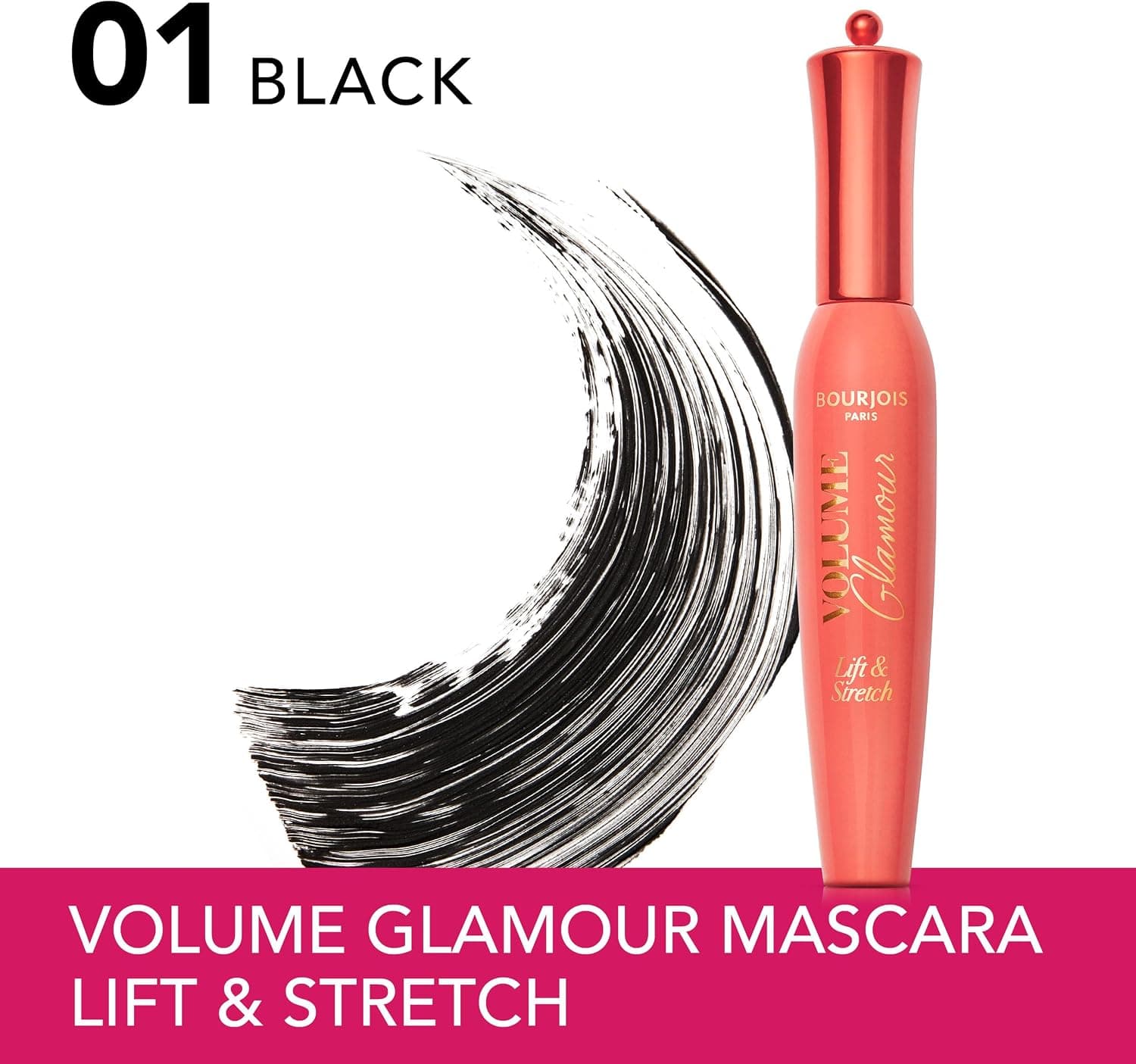 ریمل Bourjois Volume Glamour Lift & Stretch 12ml ریمل Bourjois Volume Glamour Lift & Stretch 12ml