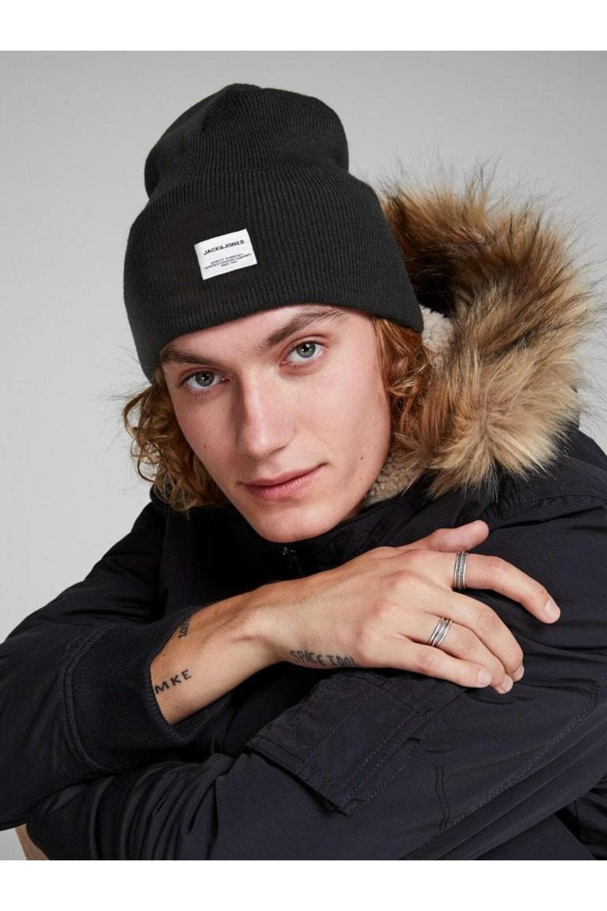 کلاه بافت مردانه Jack & Jones Minimalist کلاه بافت مردانه Jack & Jones Minimalist