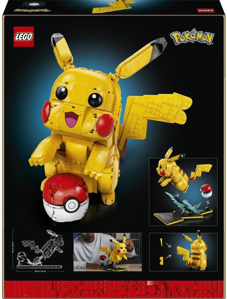 لگو Pokémon Pikachu و Poké Ball مدل 72152 لگو Pokémon Pikachu و Poké Ball مدل 72152