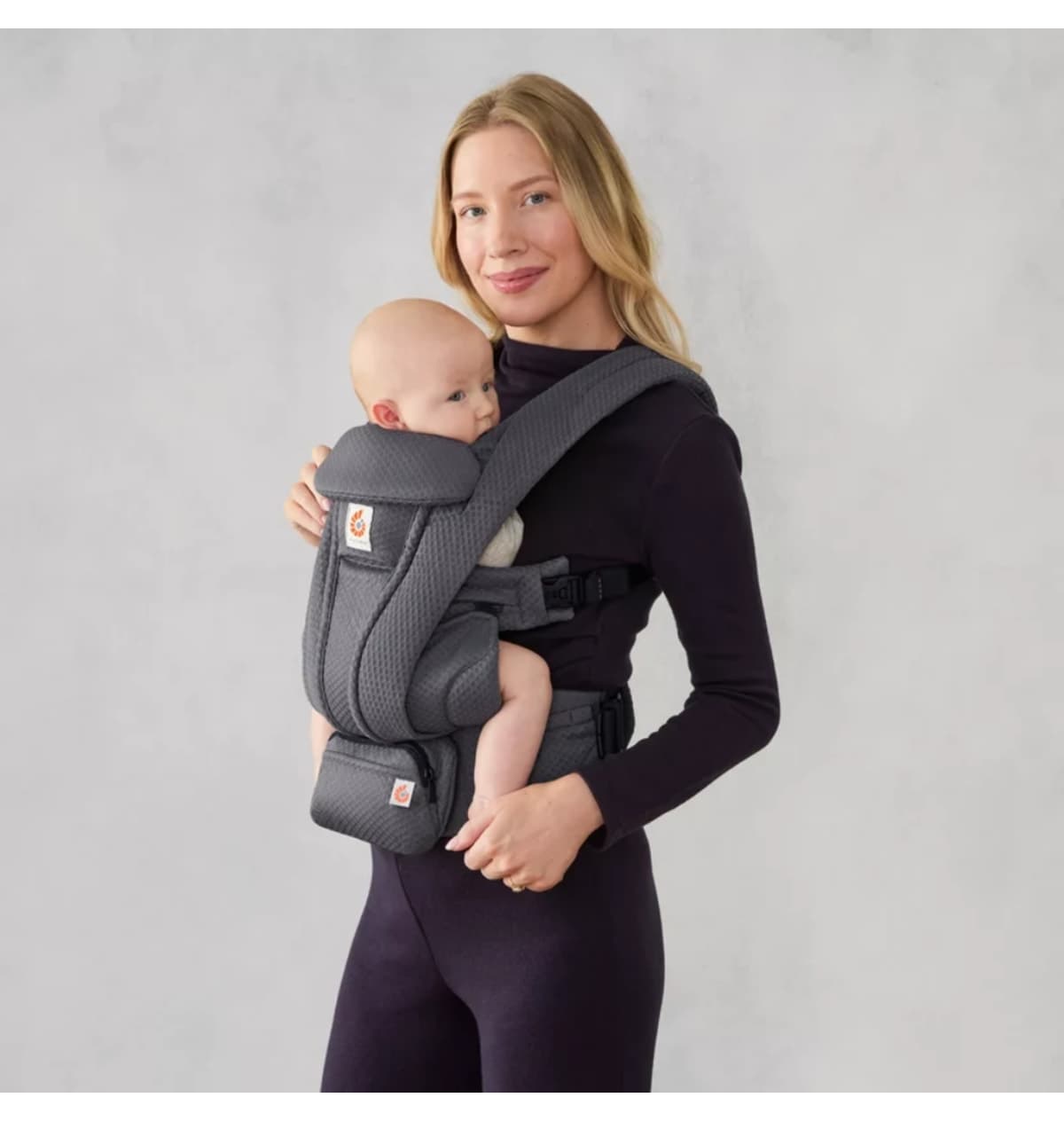 کانگورو ارگونومیک Ergobaby Omni Deluxe Mesh خاکستری گرافیتی ۴ وضعیت حمل ۰-۴ سال کانگورو ارگونومیک Ergobaby Omni Deluxe Mesh خاکستری گرافیتی ۴ وضعیت حمل ۰-۴ سال