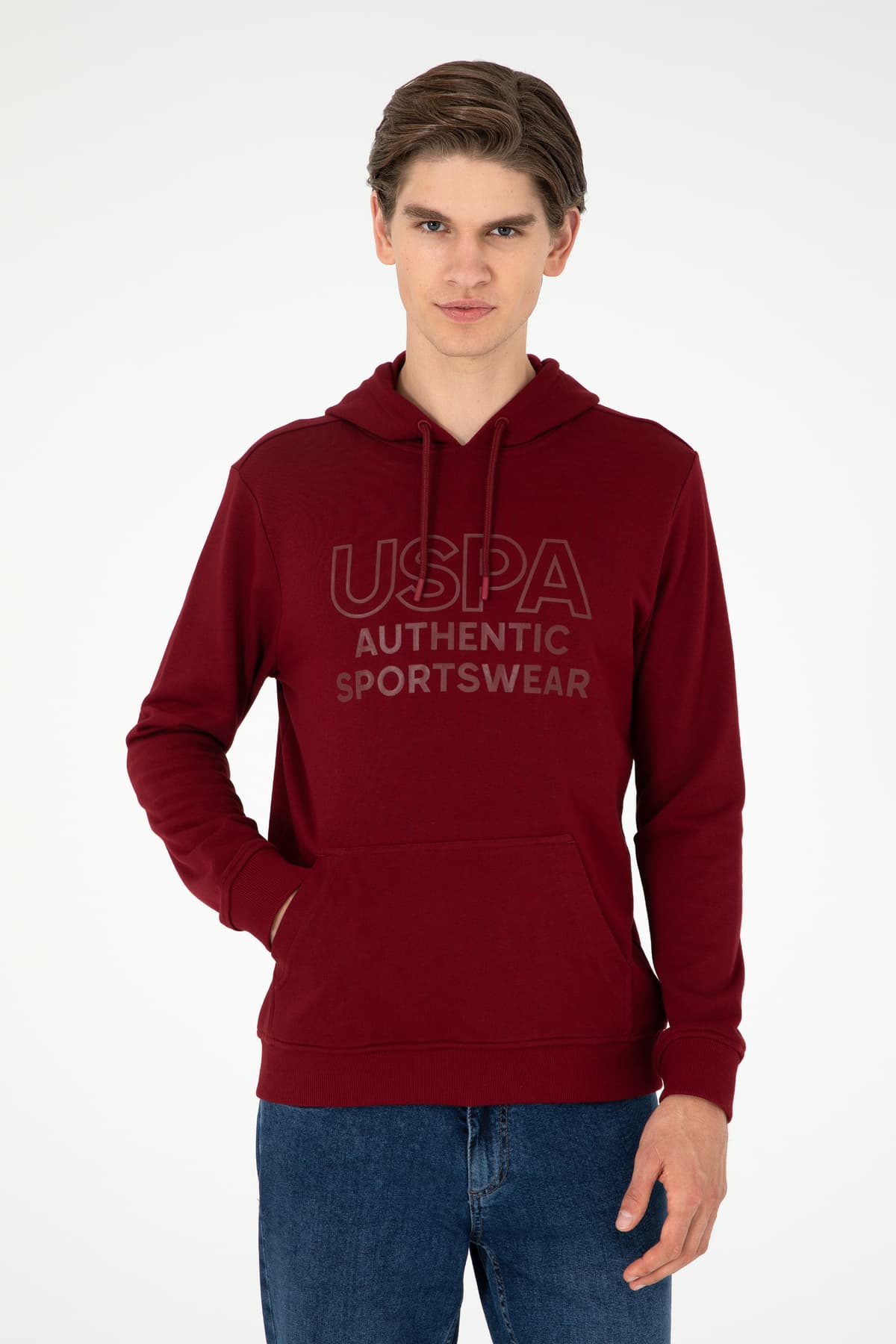 سوئیشرت مردانه U.S. Polo Assn. رنگ بوردو مدل 50293439-VR014 سوئیشرت مردانه U.S. Polo Assn. رنگ بوردو مدل 50293439-VR014