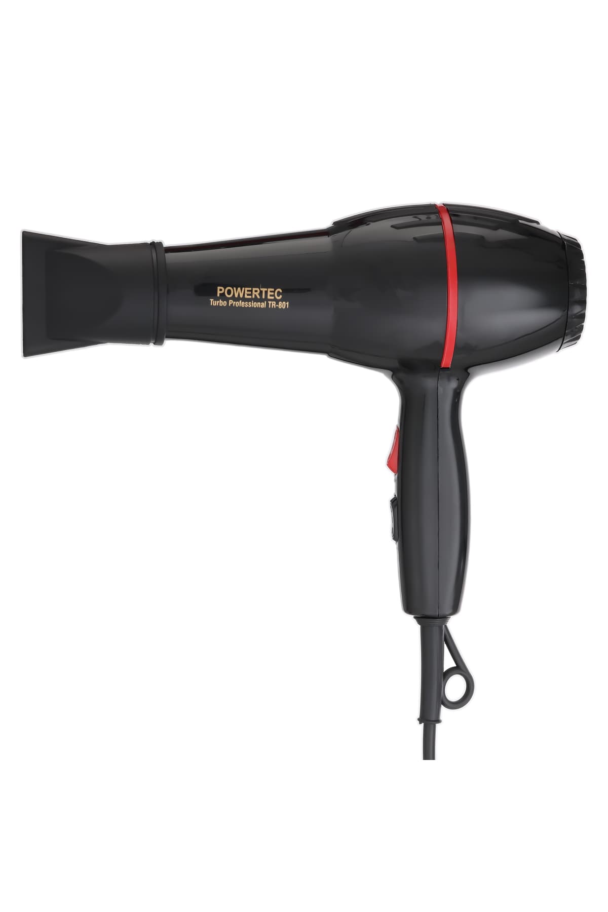 سشوار حرفهای Powertec مشکی مدل Tr-801 سشوار حرفهای Powertec مشکی مدل Tr-801