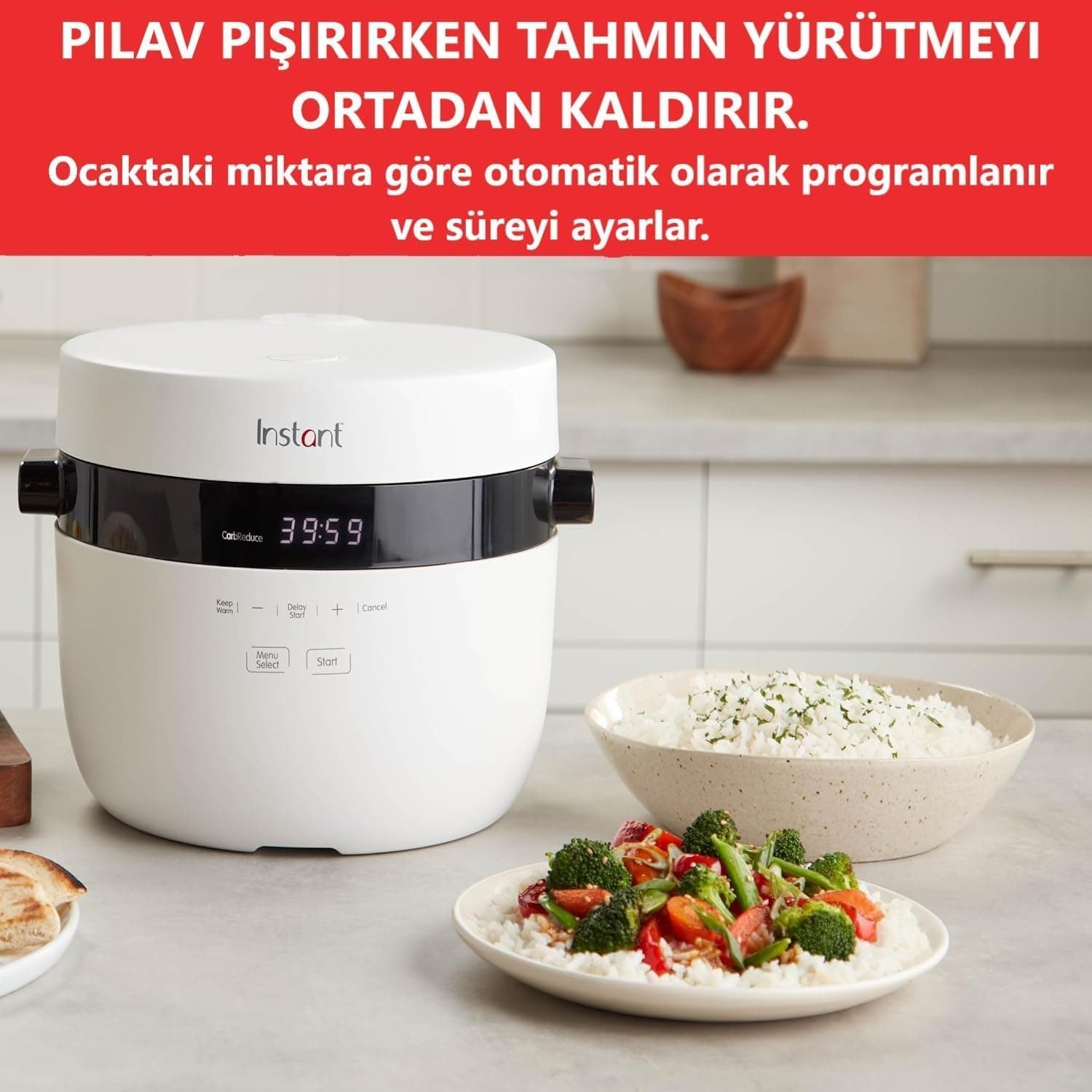 پلوپز و بخارپز Instant Pot با ظرفیت 40 پورسیون و حجم 5L پلوپز و بخارپز Instant Pot با ظرفیت 40 پورسیون و حجم 5L