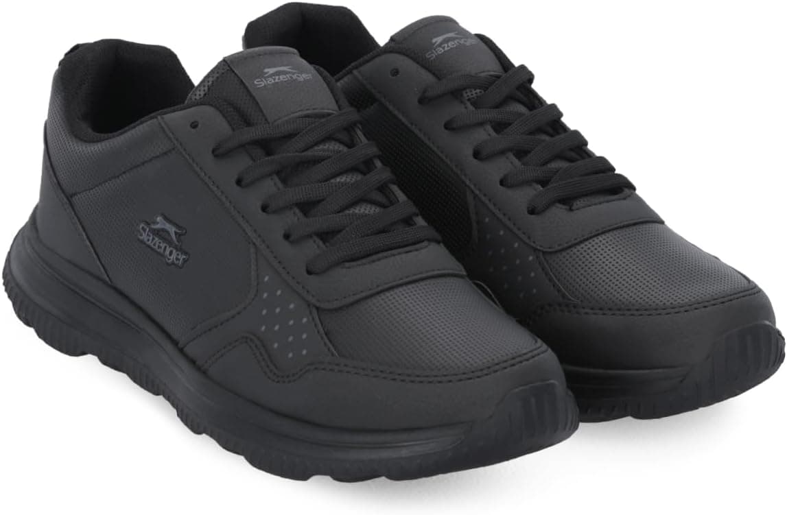 کفش ورزشی مردانه Slazenger مدل EVEREST I مشکی/مشکی برای دویدن و پیادهروی کفش ورزشی مردانه Slazenger مدل EVEREST I مشکی/مشکی برای دویدن و پیادهروی