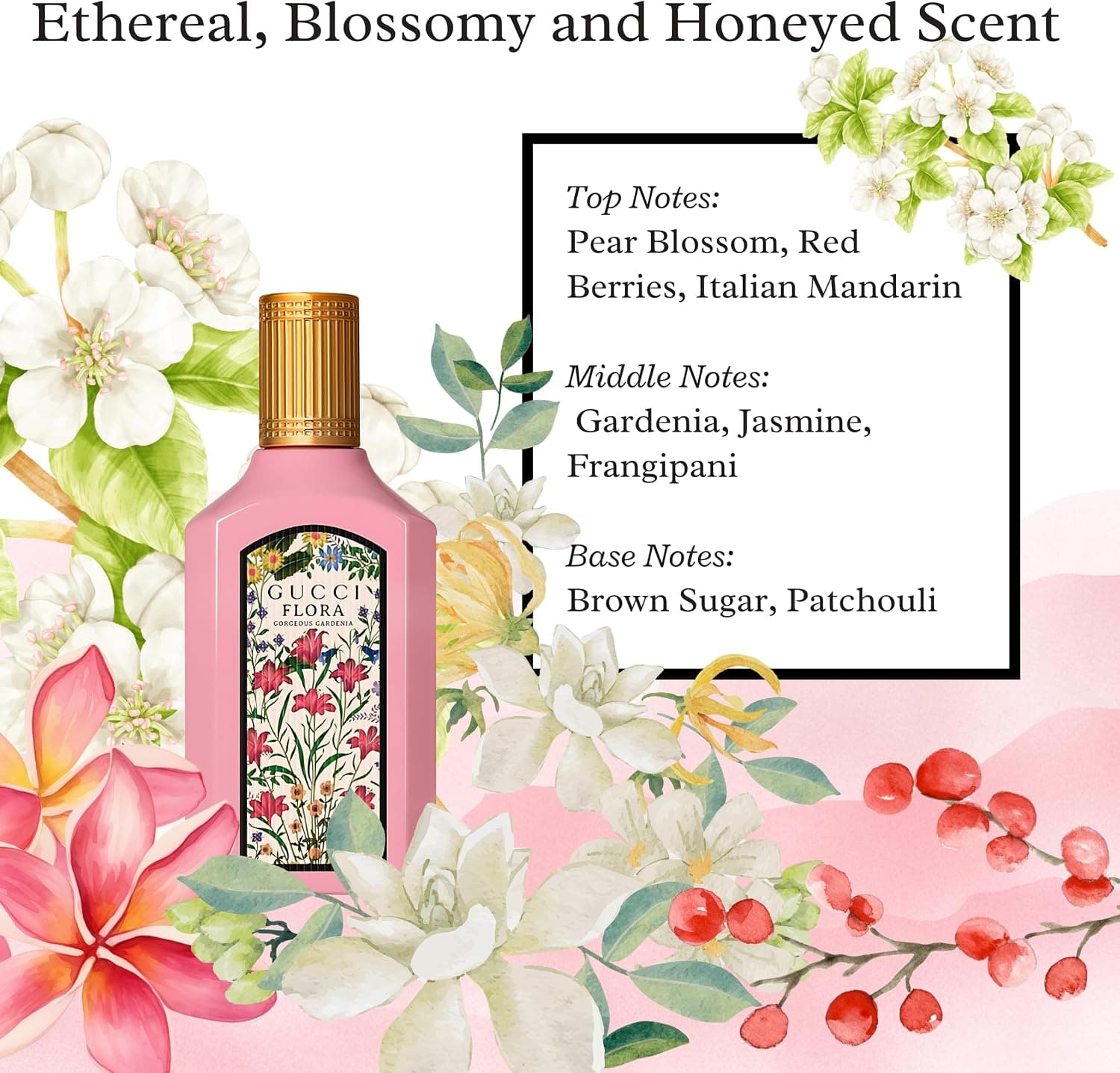 عطر زنانه Gucci Flora Gorgeous Gardenia ادو پرفیوم Mini Splash 0.16 fl oz عطر زنانه Gucci Flora Gorgeous Gardenia ادو پرفیوم Mini Splash 0.16 fl oz