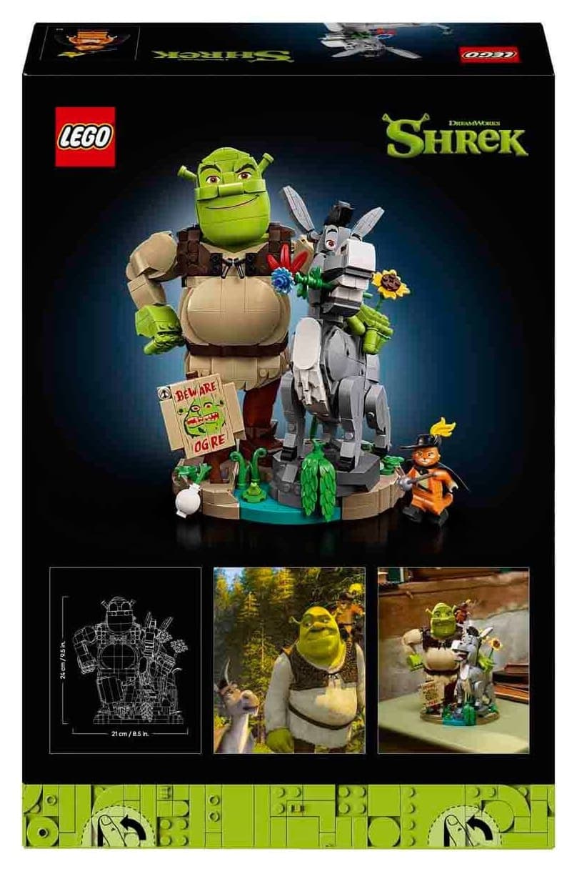 لگو Shrek مدل 72423 برای بزرگسالان با ژست قابل تنظیم لگو Shrek مدل 72423 برای بزرگسالان با ژست قابل تنظیم