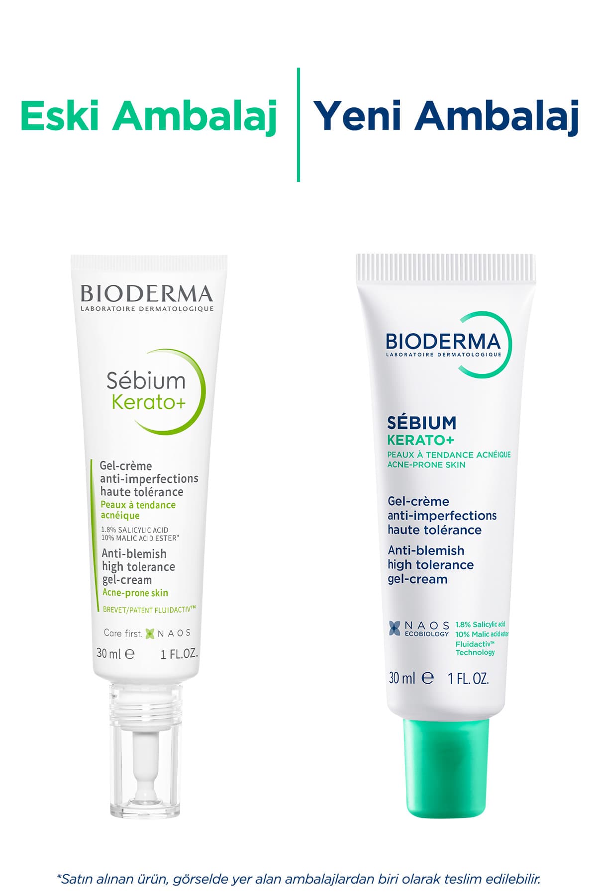 کرم مرطوبکننده ضد جوش و لک و جوشهای سرسیاه Bioderma حاوی اسید سالیسیلیک مدل Sebium Kerato+ 30ml کرم مرطوبکننده ضد جوش و لک و جوشهای سرسیاه Bioderma حاوی اسید سالیسیلیک مدل Sebium Kerato+ 30ml