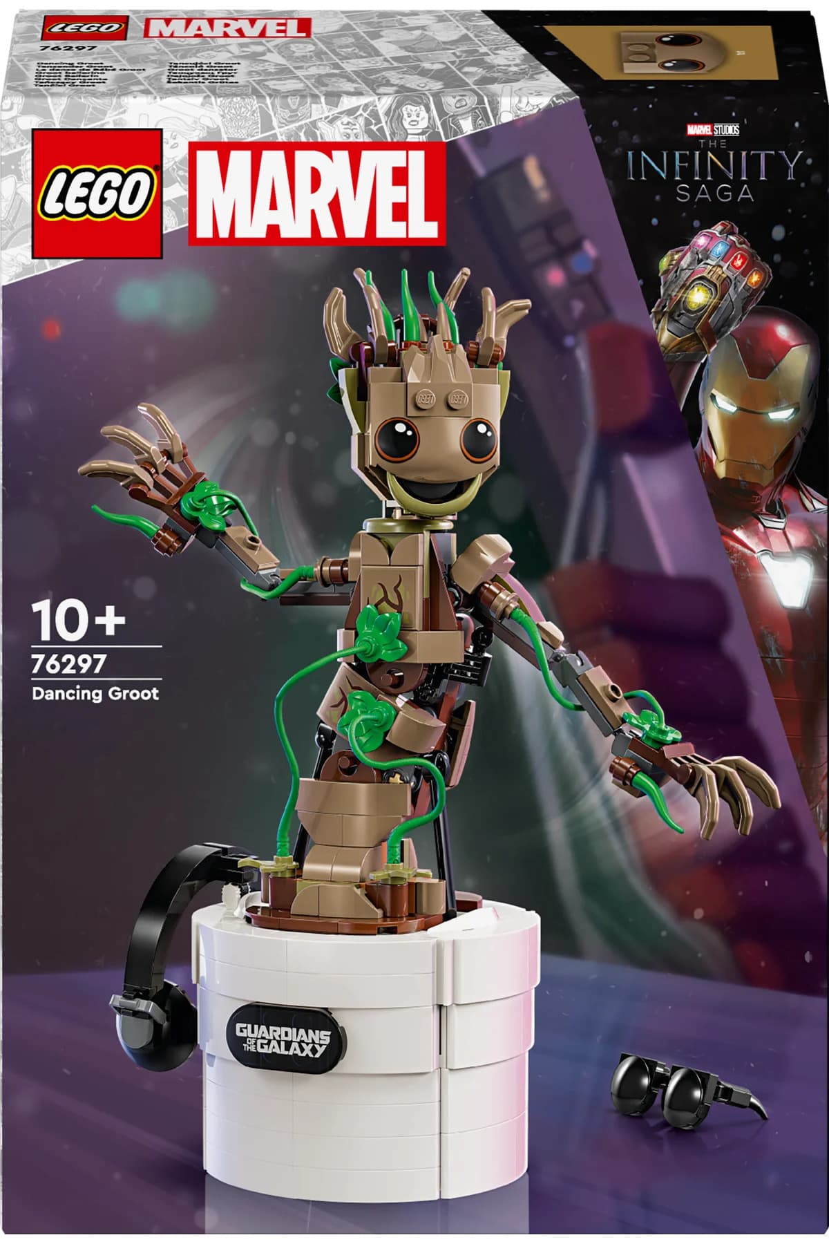 لگو Marvel Groot بالای 10 سال رقصان مدل 76297 459 قطعه لگو Marvel Groot بالای 10 سال رقصان مدل 76297 459 قطعه
