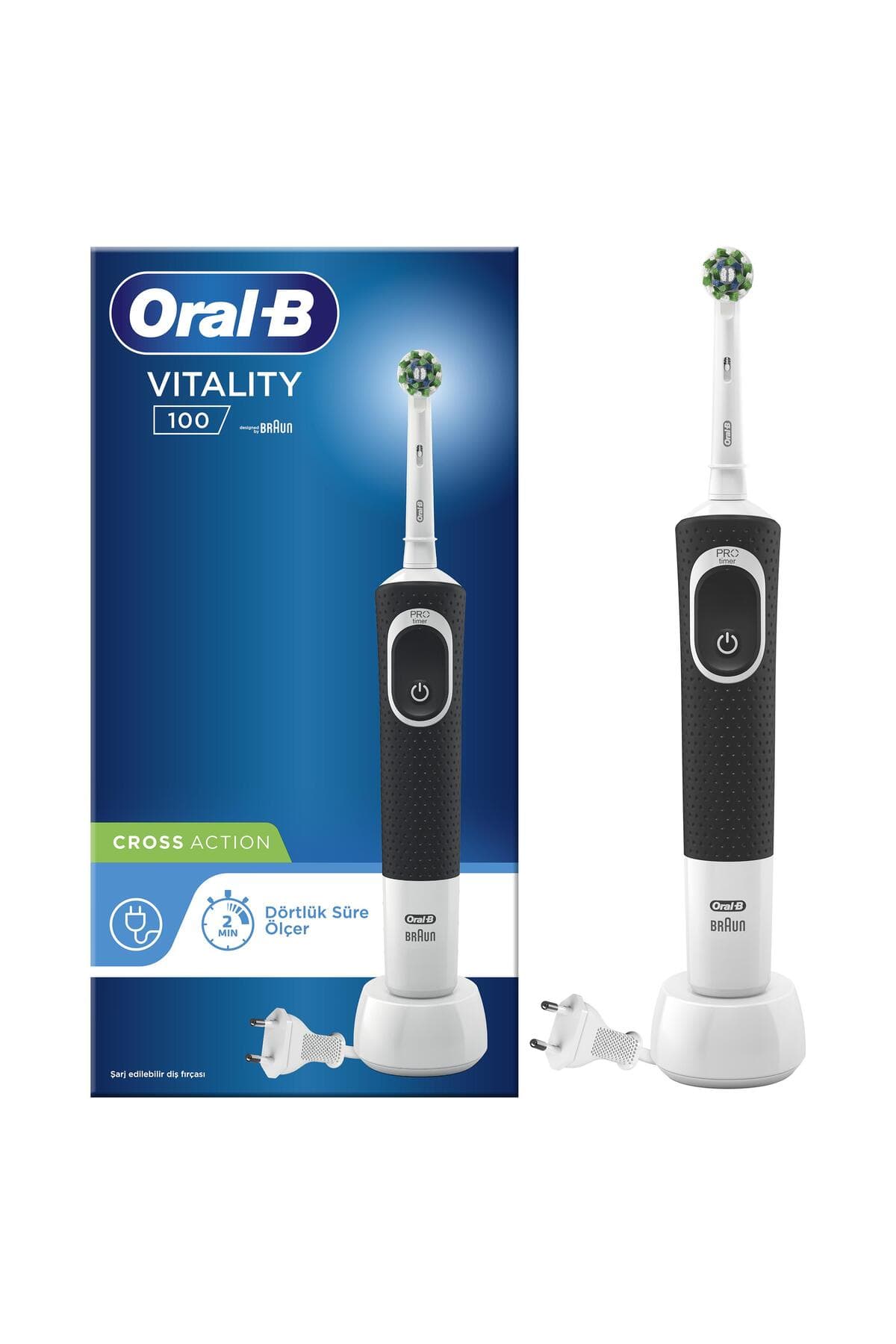 مسواک برقی Oral-B مدل D100 Vitality Cross Action مسواک برقی Oral-B مدل D100 Vitality Cross Action