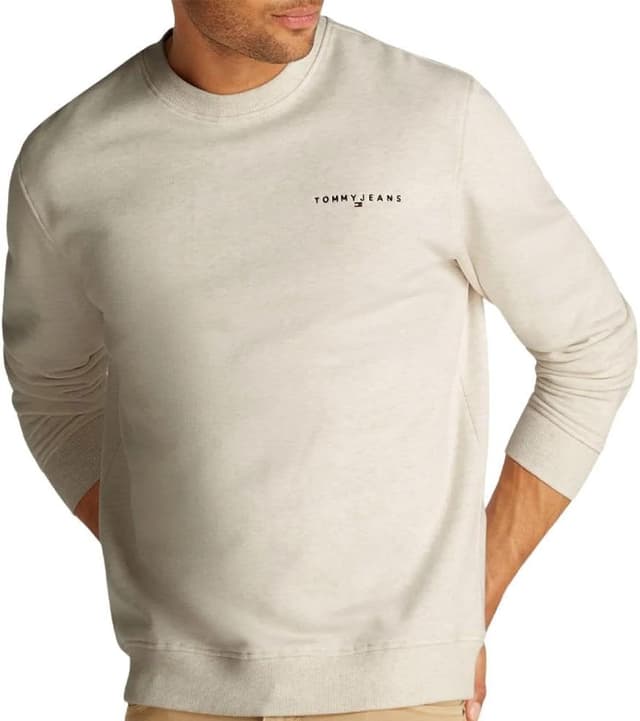 سوئیشرت مردانه Tommy Hilfiger مدل TJM REG LINEAR CREW EXT سوئیشرت مردانه Tommy Hilfiger مدل TJM REG LINEAR CREW EXT